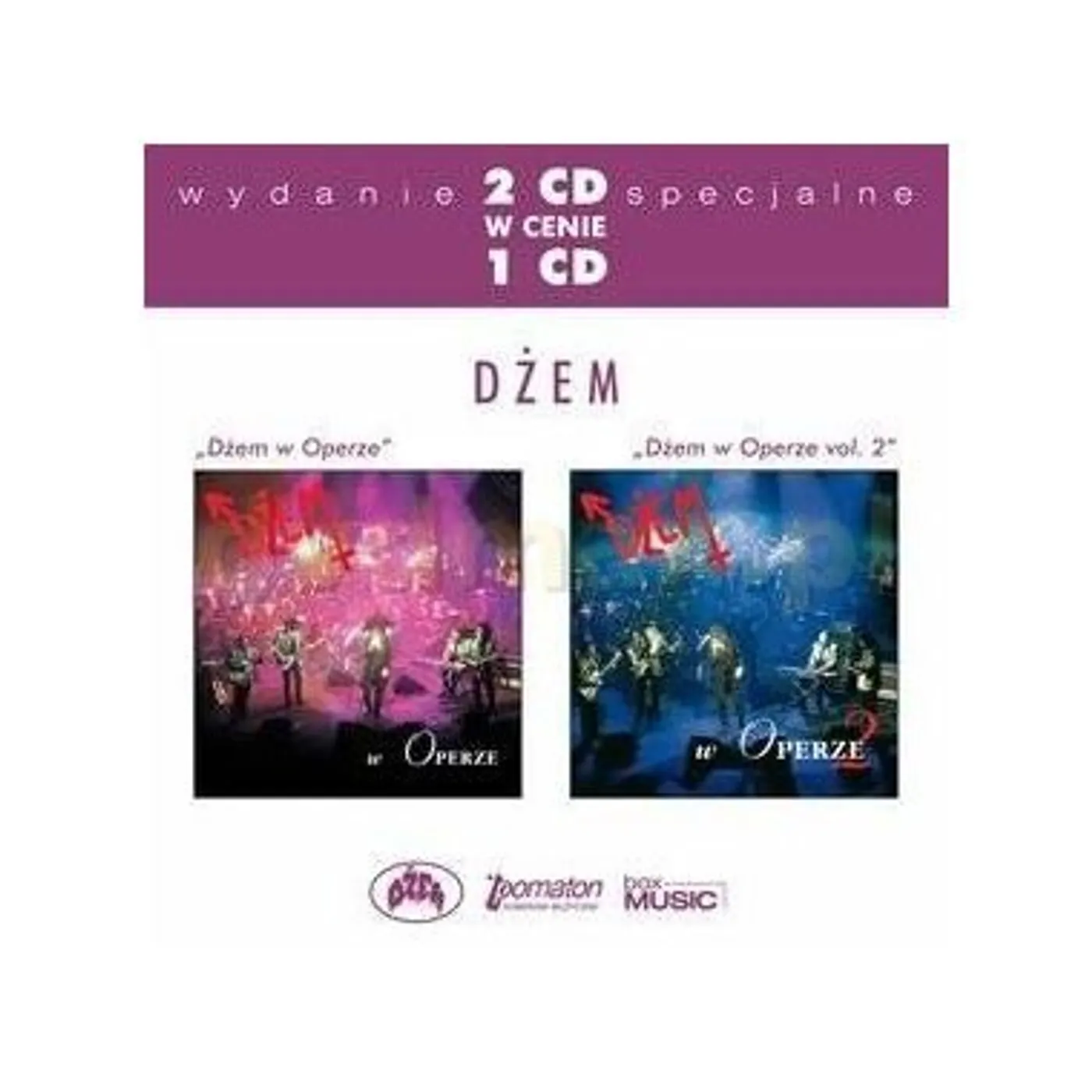 DZEM W OPERZE / DZEM W OPERZE 2 CD