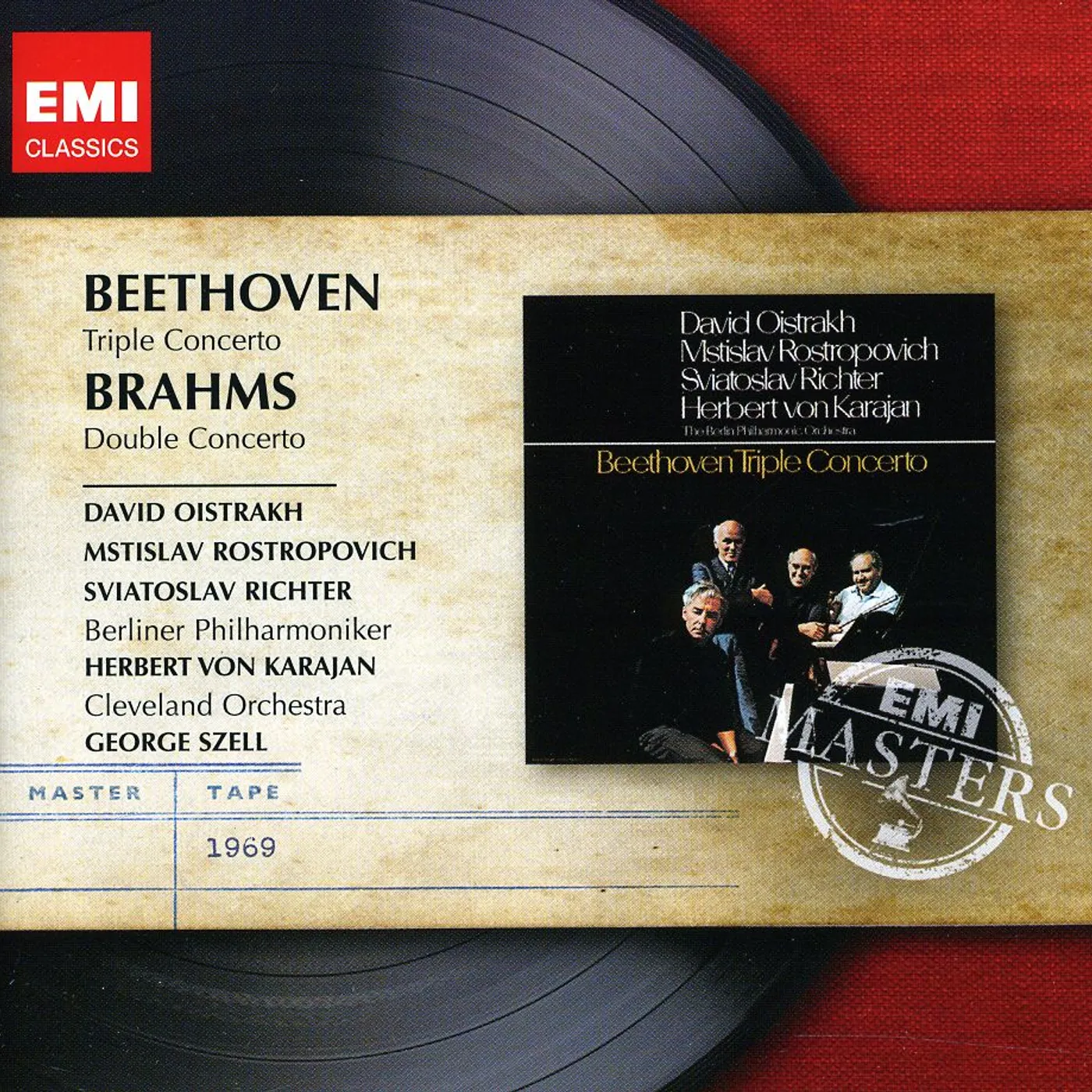 Beethoven / Herbert Von Karajan TRIPLE CONCERTO CD