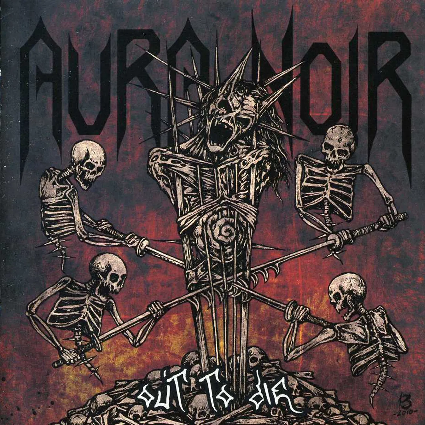 Aura Noir OUT TO DIE CD