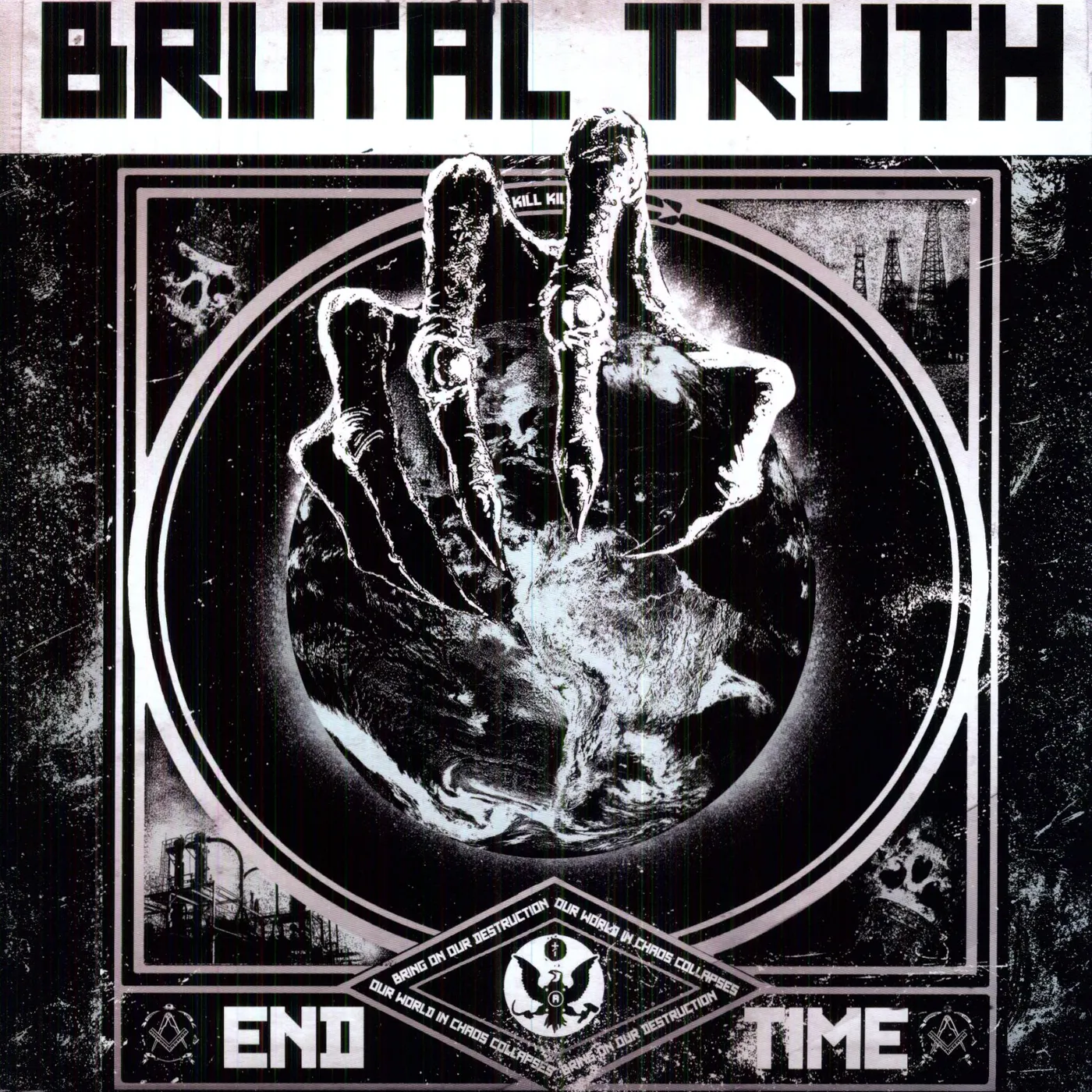 Brutal Truth End Time Vinyl Record