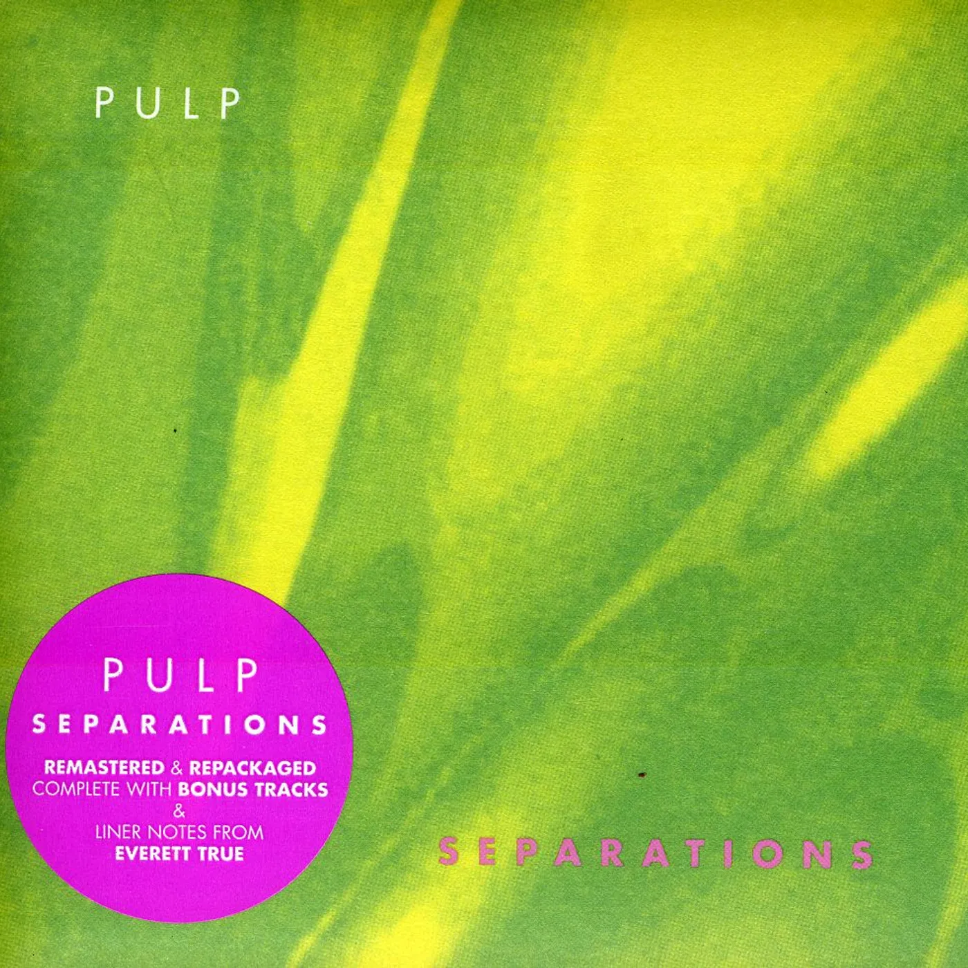Pulp SEPARATIONS CD