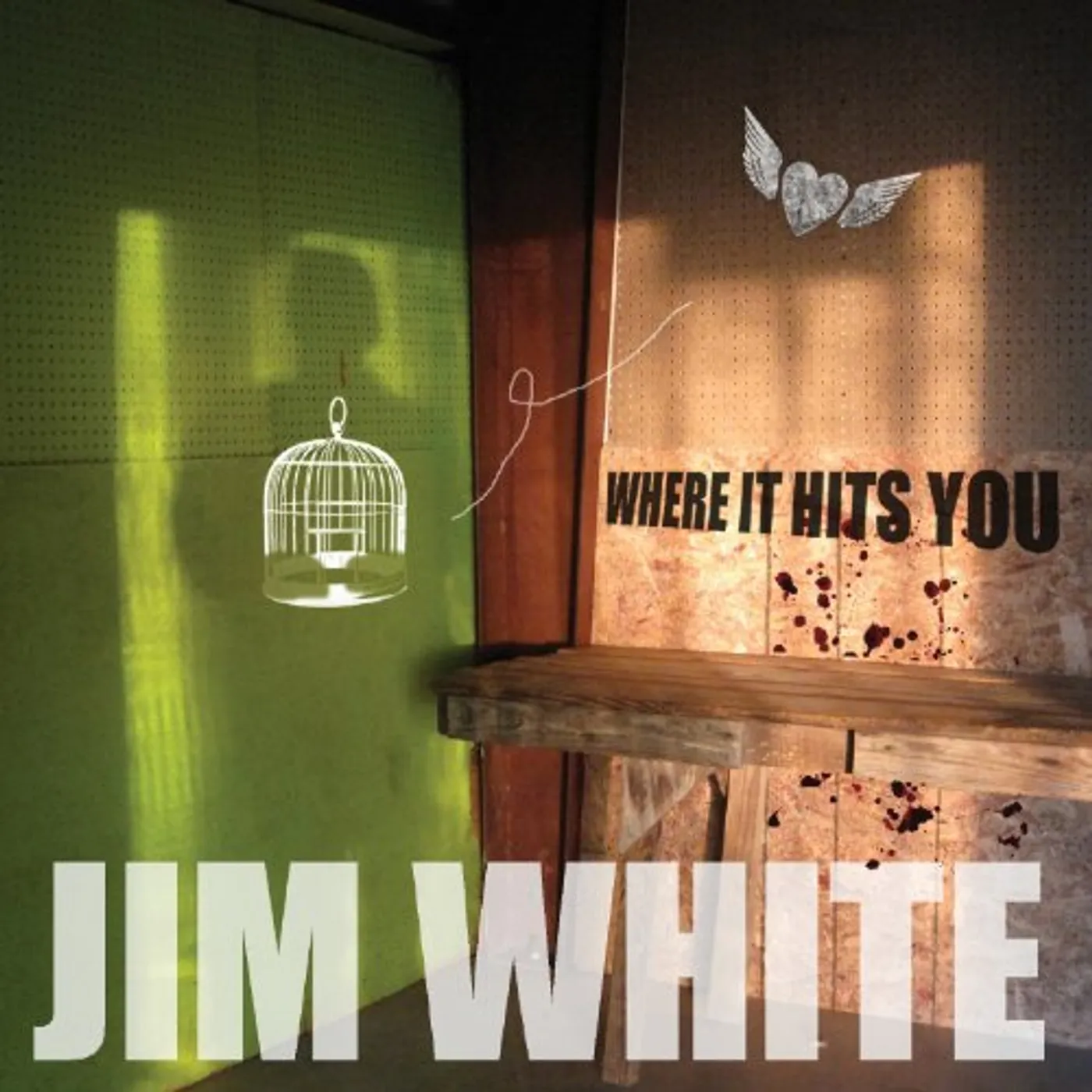 Jim White Where It Hits You Vinyl Record