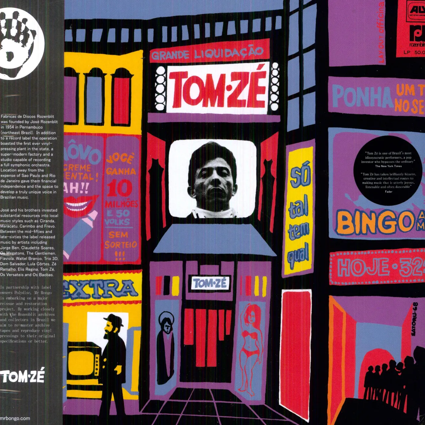 Tom Zé Grande Liquidacao Vinyl Record