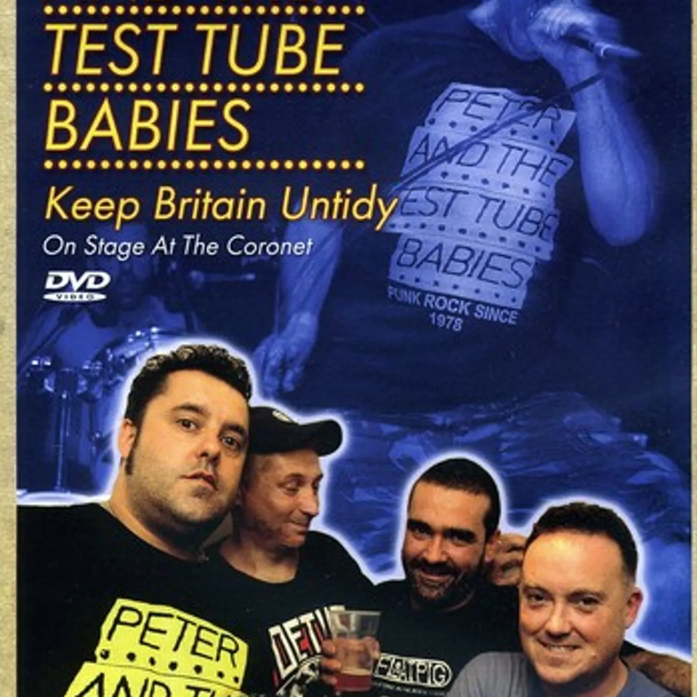 Peter and the Test Tube Babies KEEP BRITAIN UNTIDY DVD