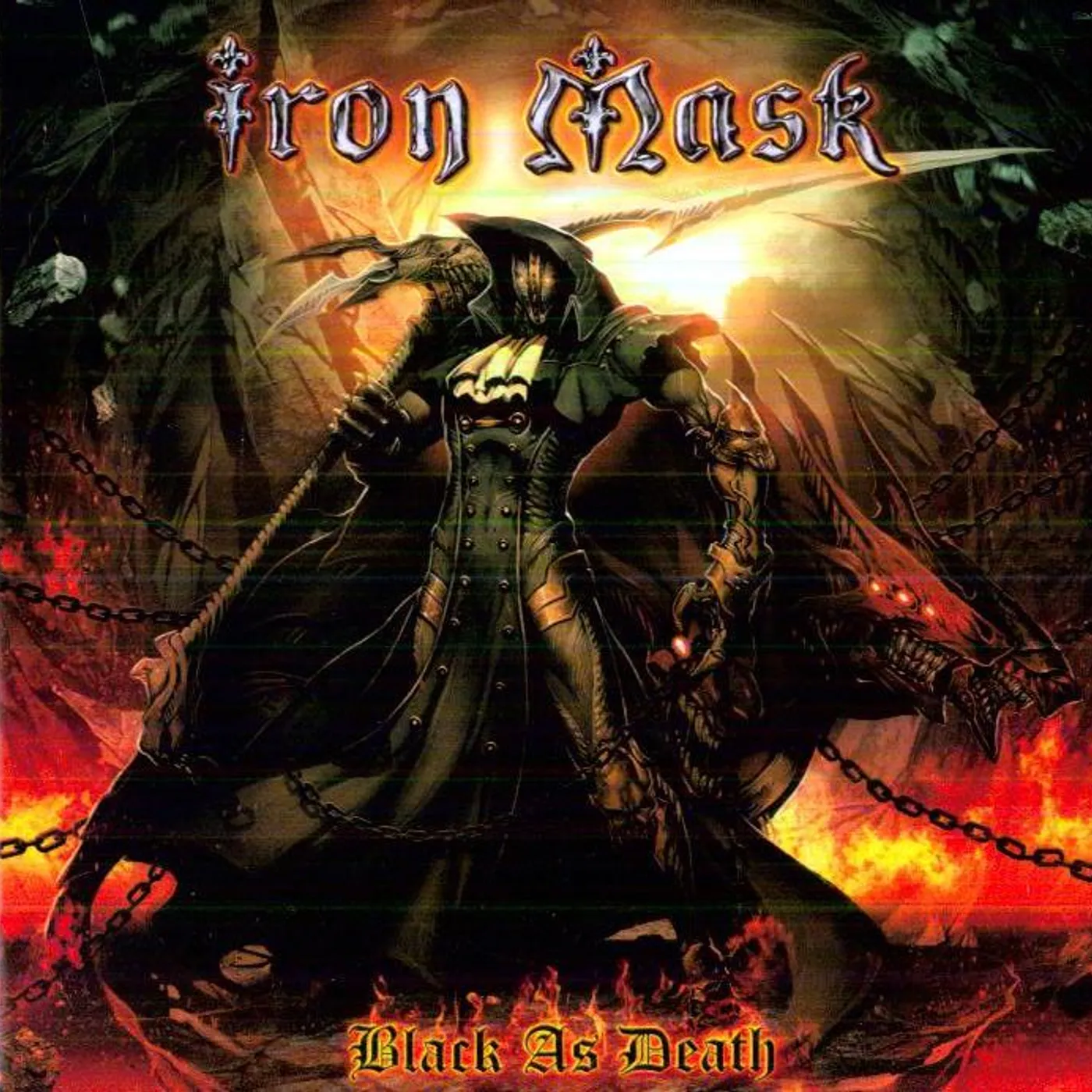 Iron Mask BLACK AS DEATH CD
