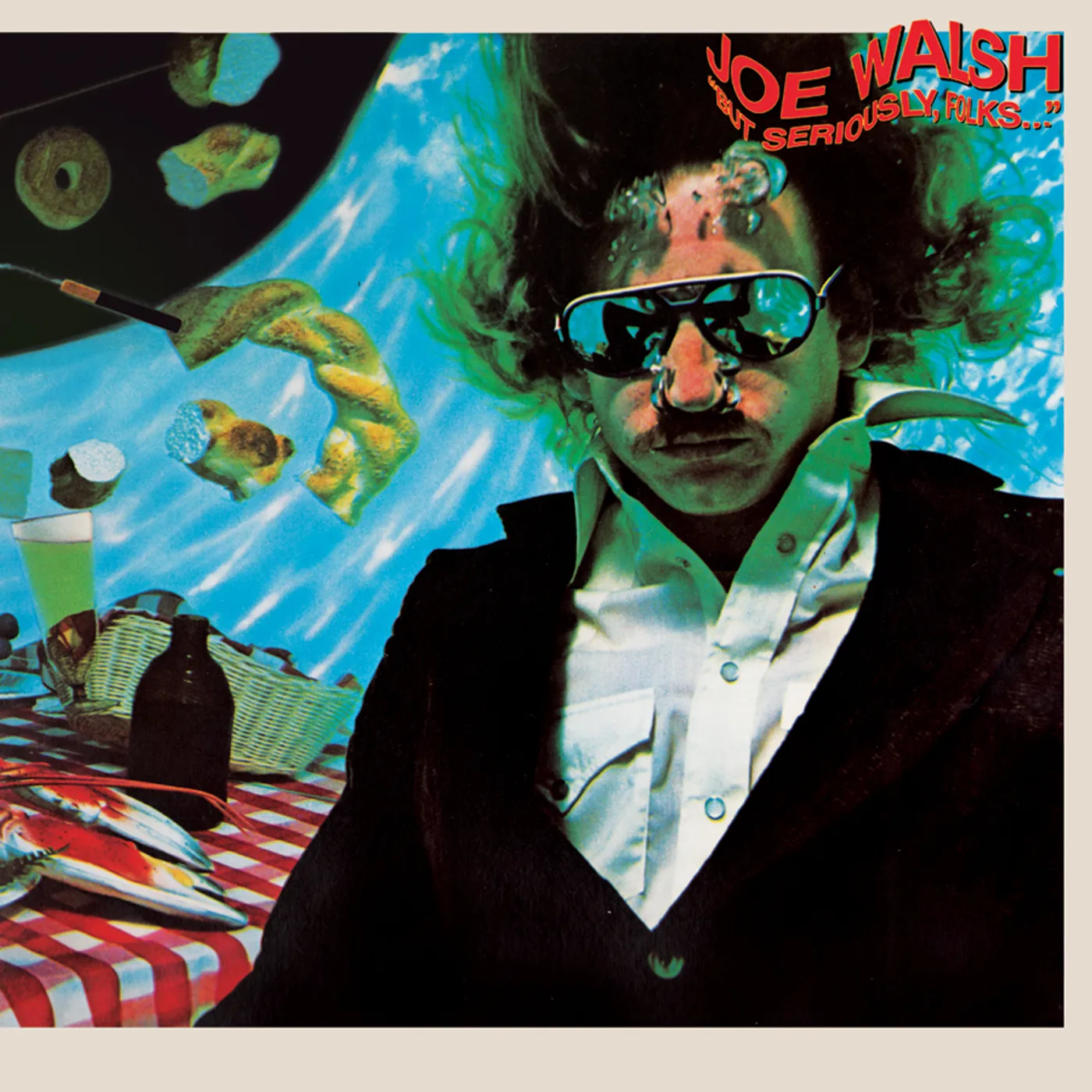 Joe Walsh BUT SERIOUSLY FOLKS Vinyl Record