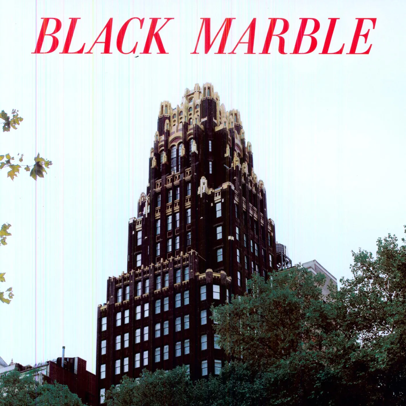 Black Marble Weight Against the Door Vinyl Record