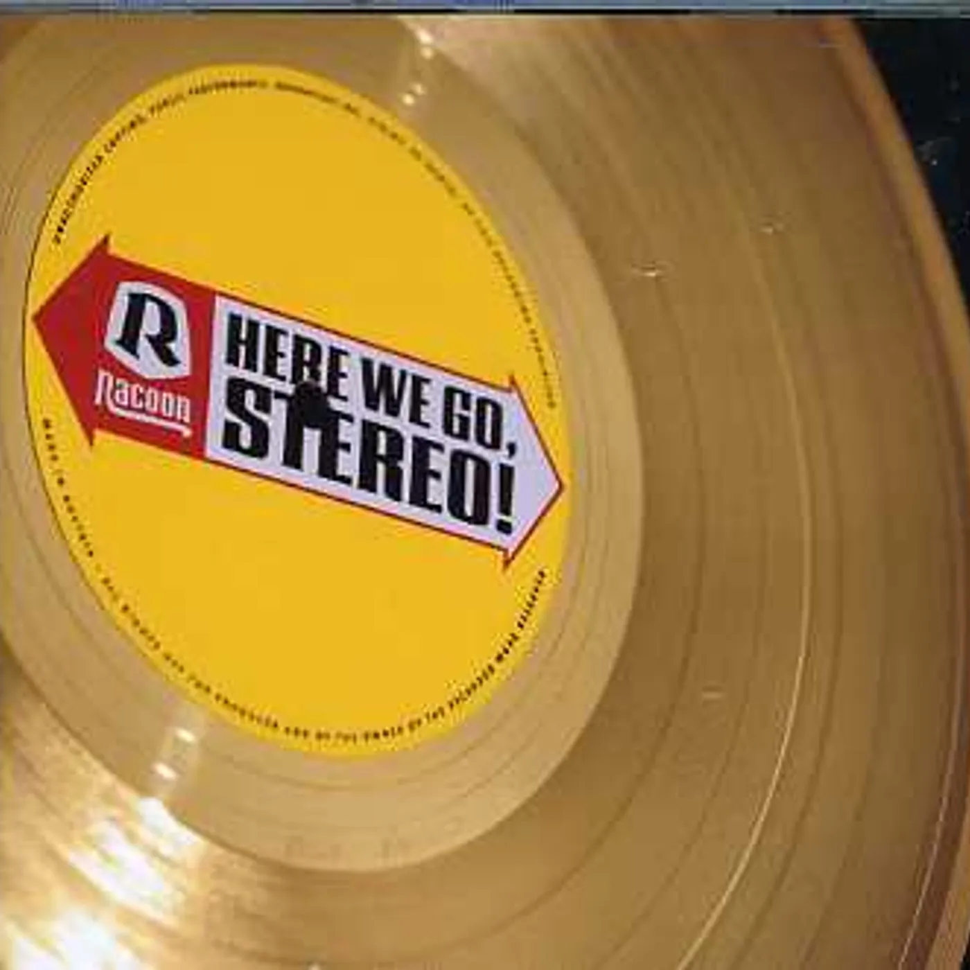 Racoon HERE WE GO STEREO CD