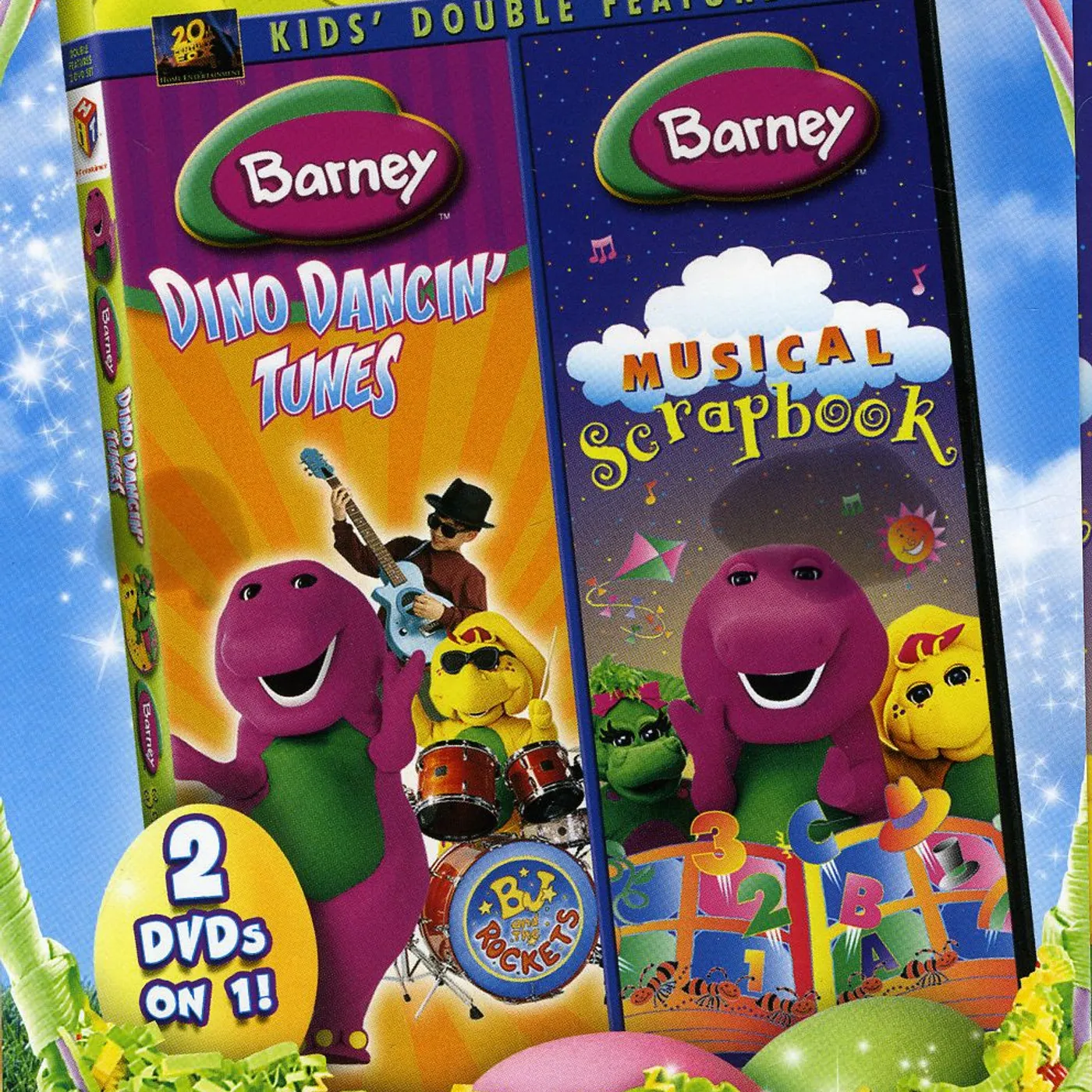 Barney DINO DANCIN TUNES / MUSICAL SCAPBOOK DVD