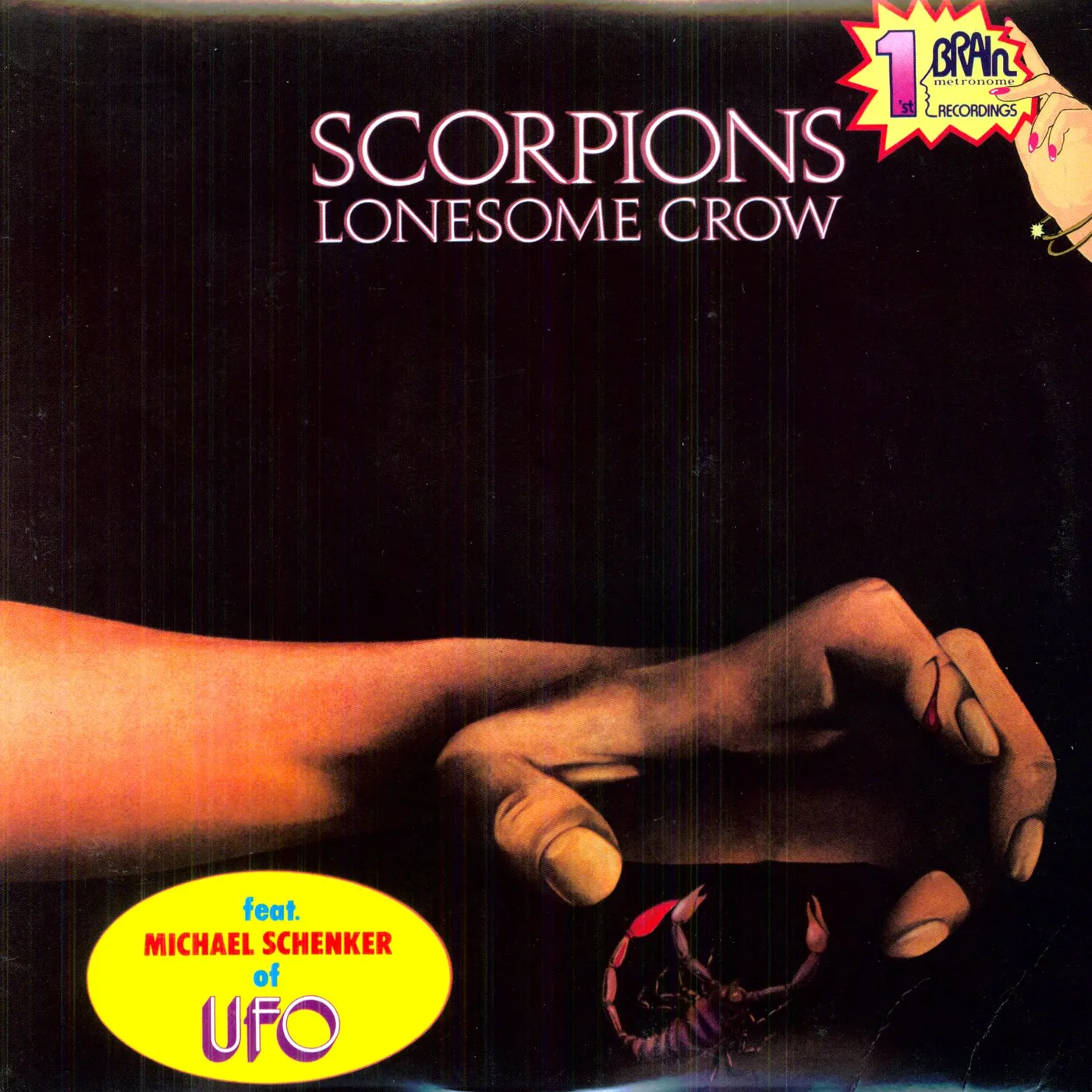 Scorpions Lonesome Crow Vinyl Record