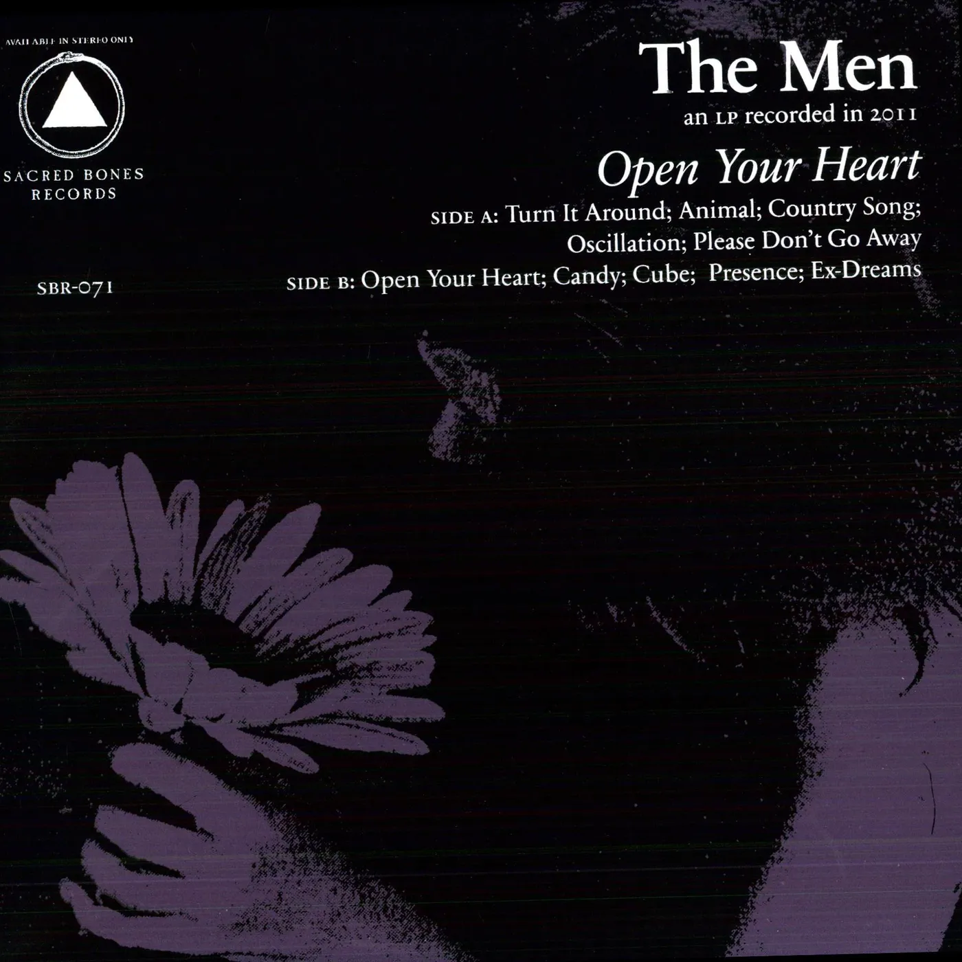 The Men Open Your Heart Vinyl Record