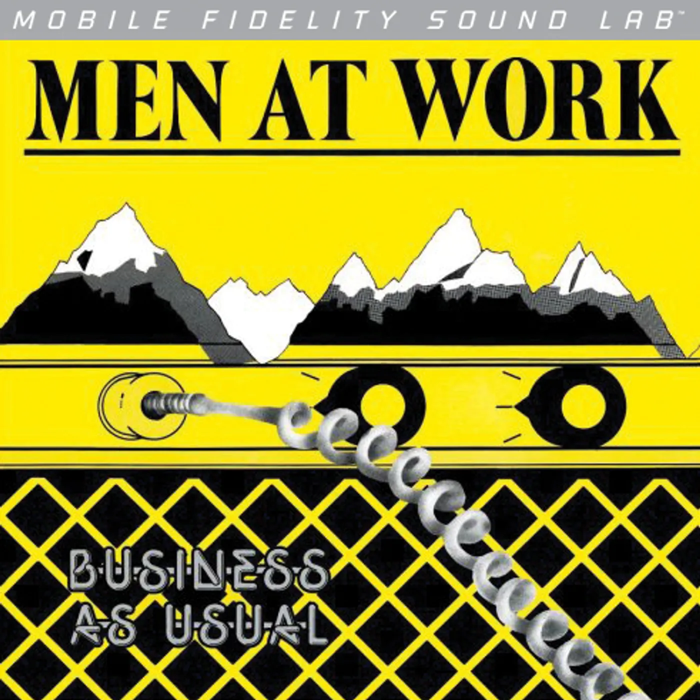 Men At Work Business As Usual Vinyl Record