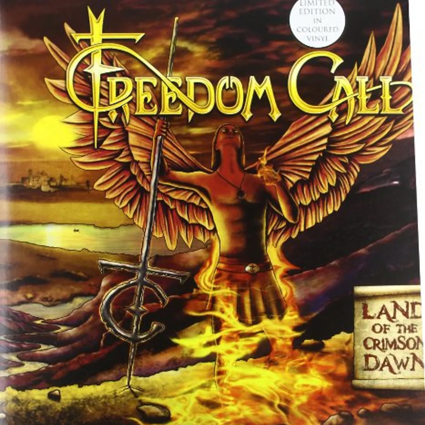 Freedom Call Land of the Crimson Dawn Vinyl Record