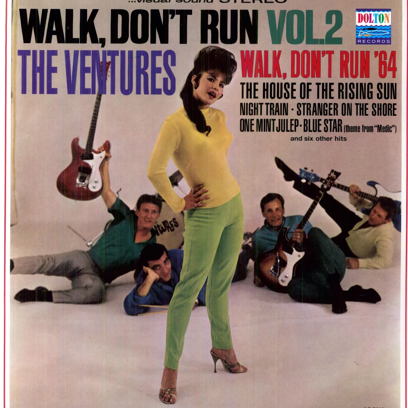 Ventures WALK DON'T RUN 2 Vinyl Record