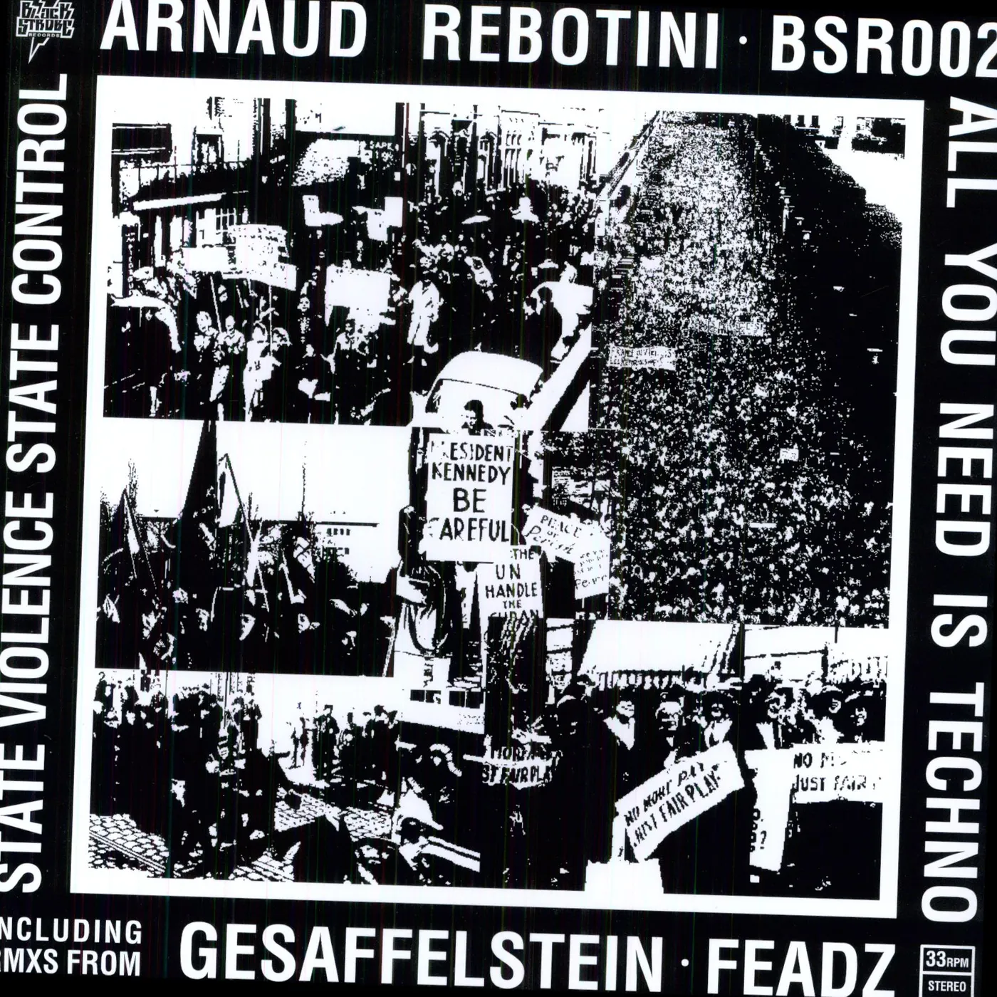 Arnaud Rebotini ALL YOU NEED IS TECH Vinyl Record