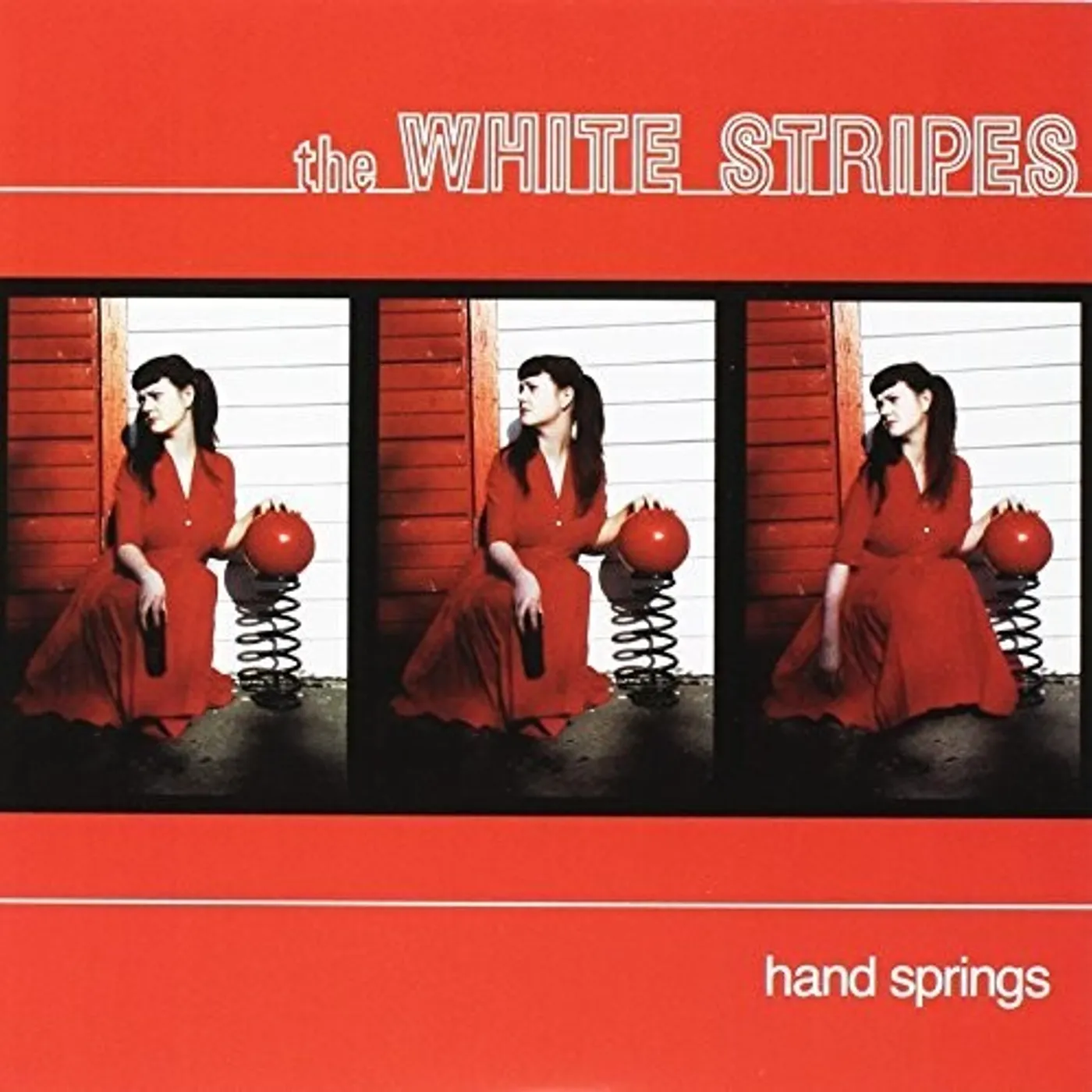 The White Stripes HAND SPRINGS / RED DEATH AT 6:14 Vinyl Record
