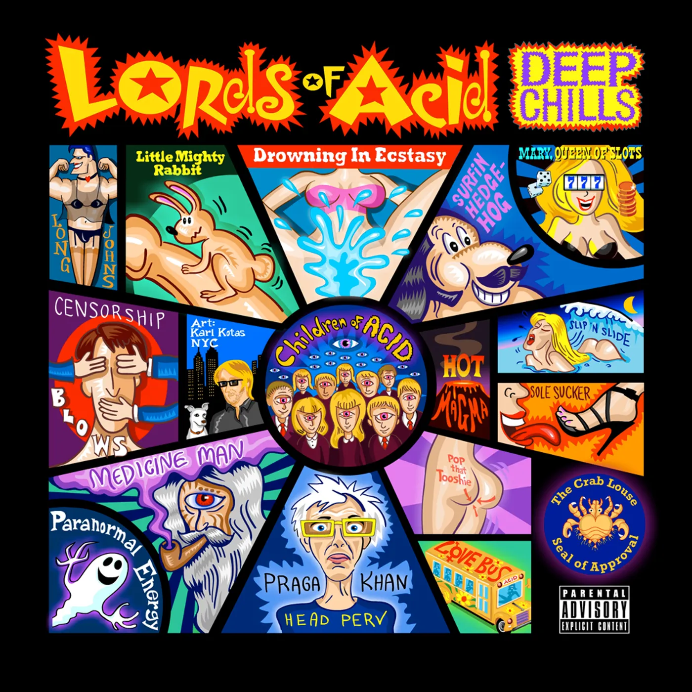 Lords Of Acid DEEP CHILLS CD