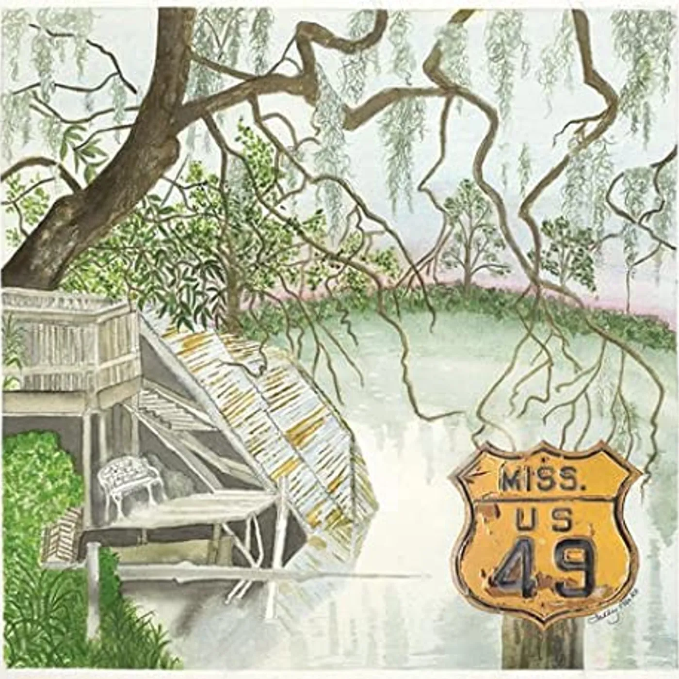 Van Dyke Parks MISSIN MISSIPPI / PARTING HAND Vinyl Record