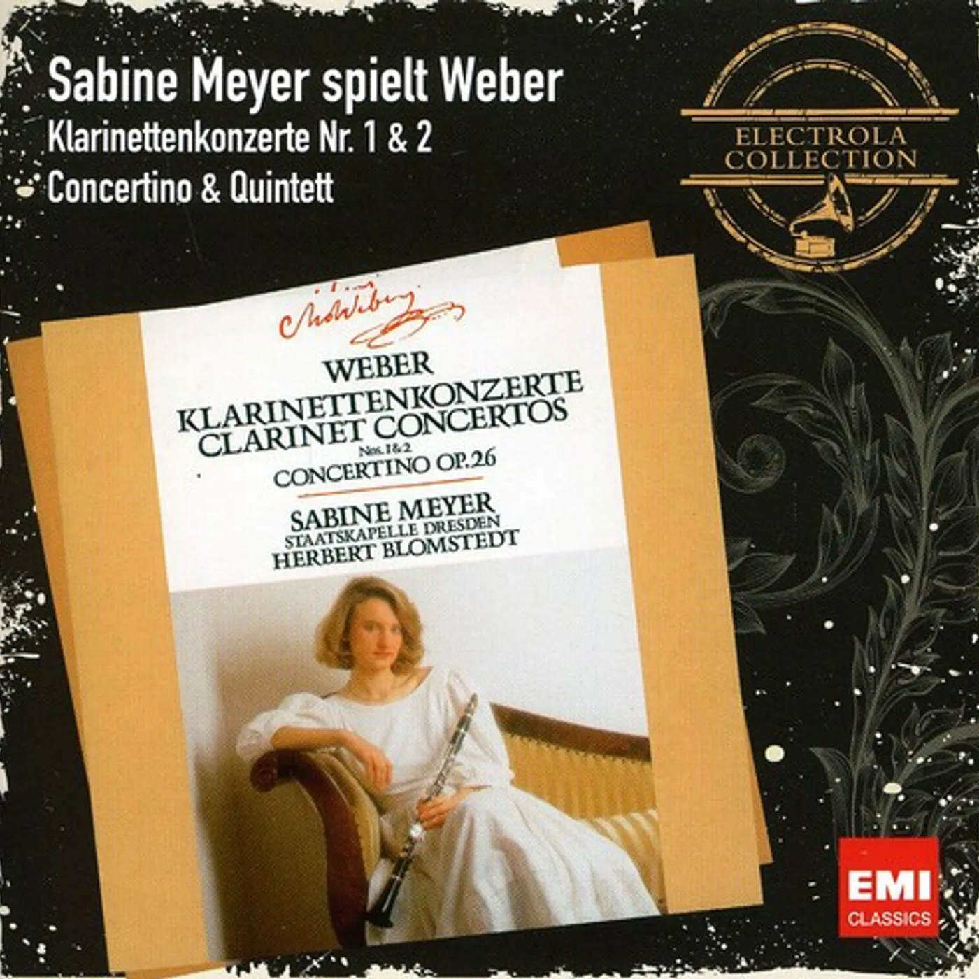 Sabine Meyer CLARINET CONCERTOS / CONCERTINO & QUINTETT CD