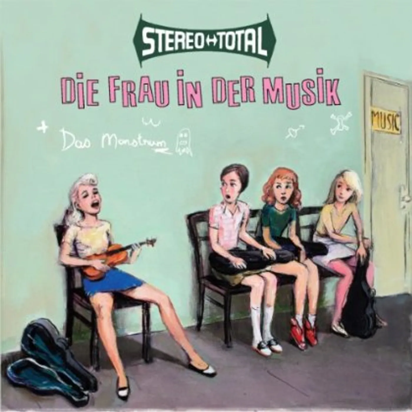 Stereo Total DIE FRAU IN DER MUSIK Vinyl Record