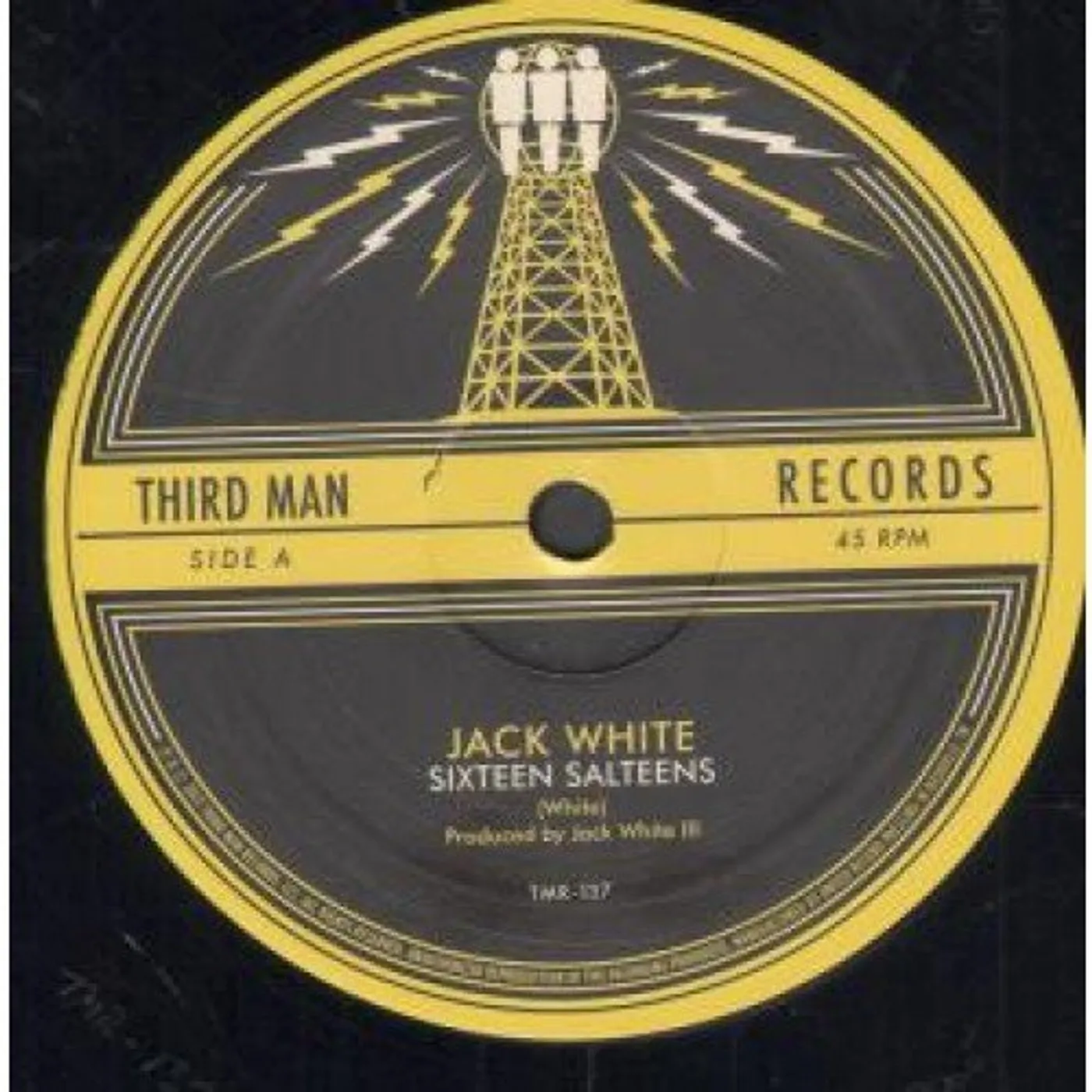 Jack White SIXTEEN SALTINES / LOVE IS BLINDNESS Vinyl Record