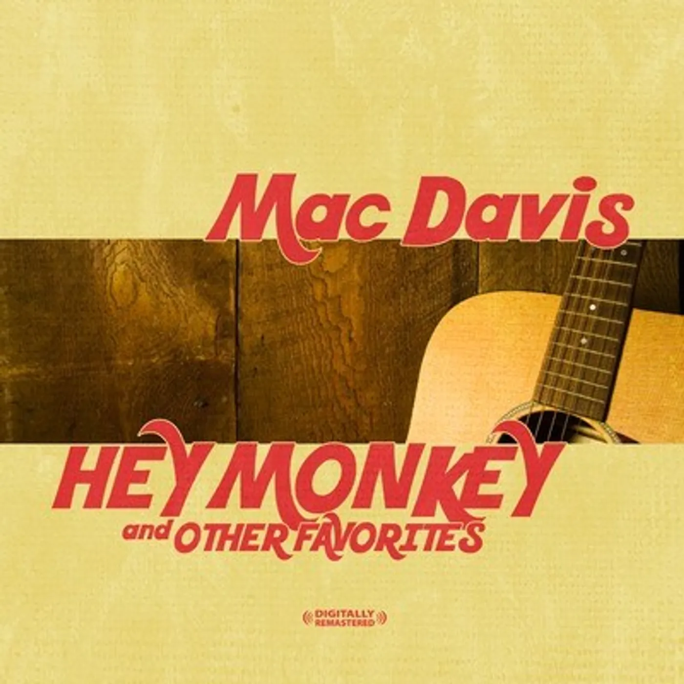 Mac Davis HEY MONKEY & OTHER FAVORITES CD