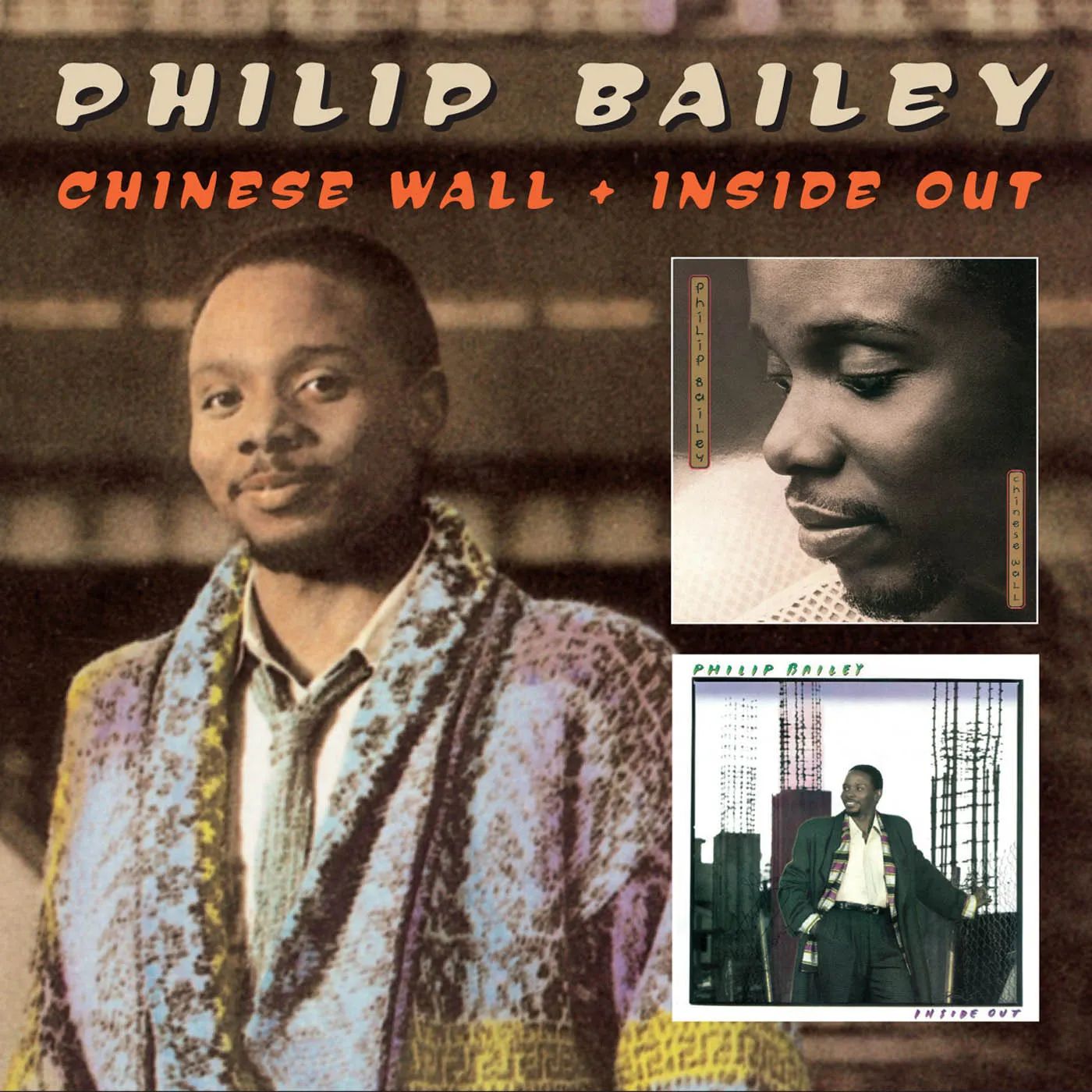 Philip Bailey CHINESE WALL / INSIDE CD