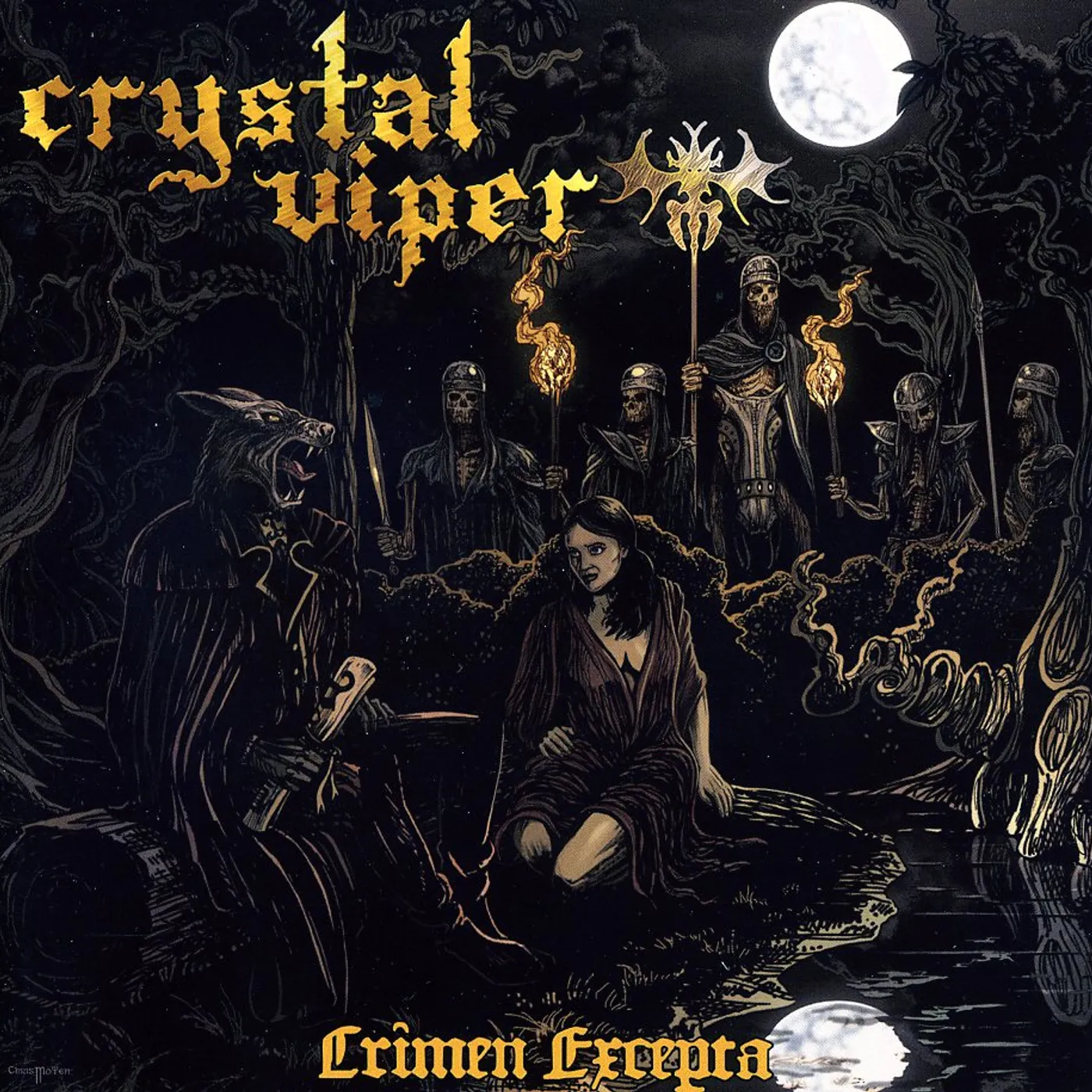 Crystal Viper CRIMEN EXCEPTA CD