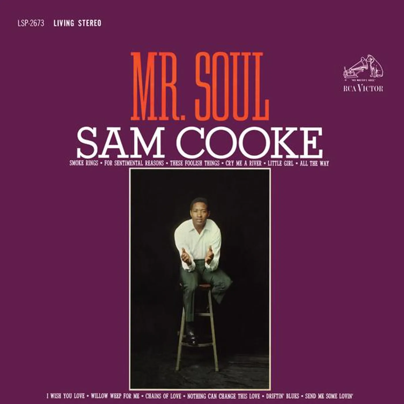 Sam Cooke MR. SOUL Vinyl Record - 180 Gram Pressing