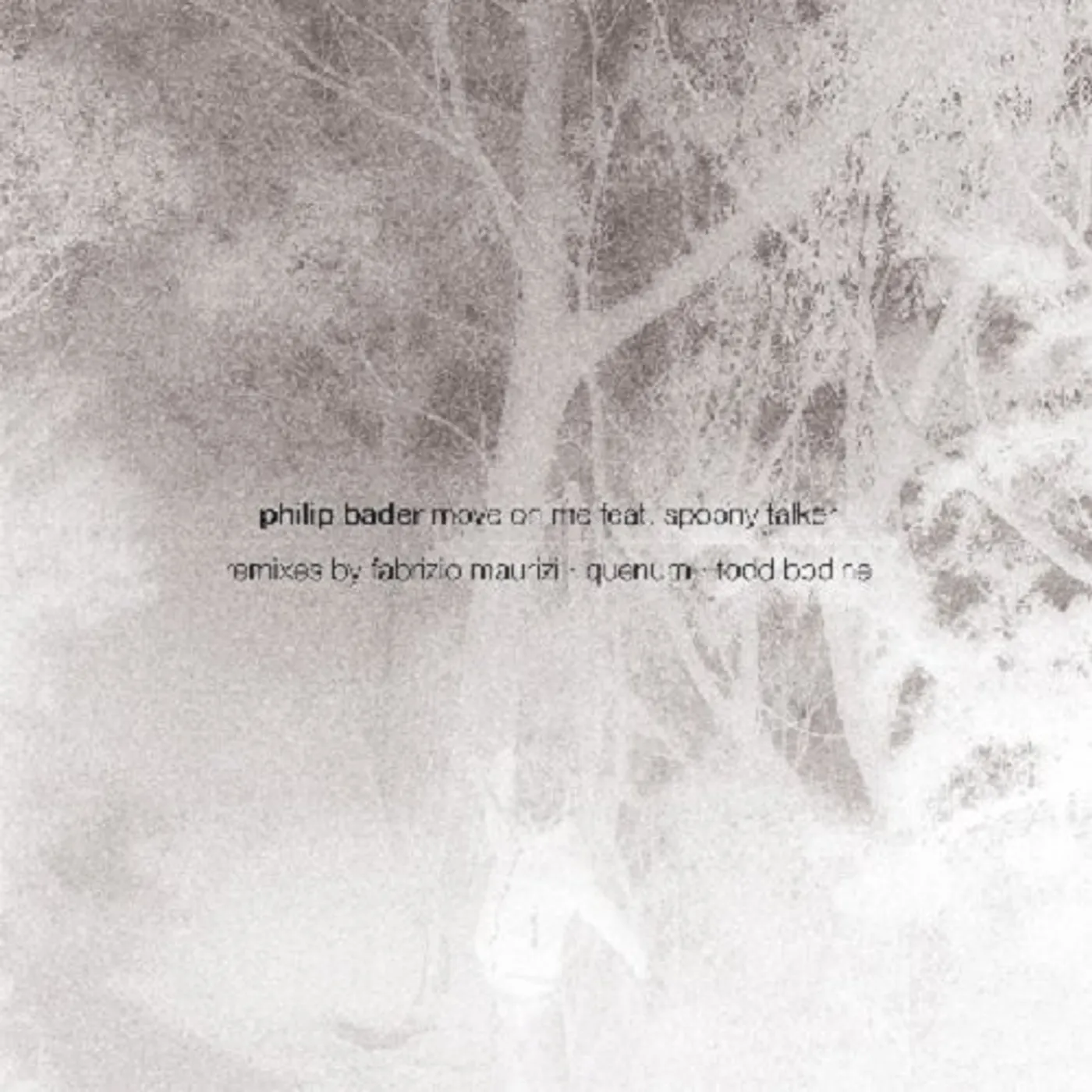 Philip Bader MOVE ON ME Vinyl Record