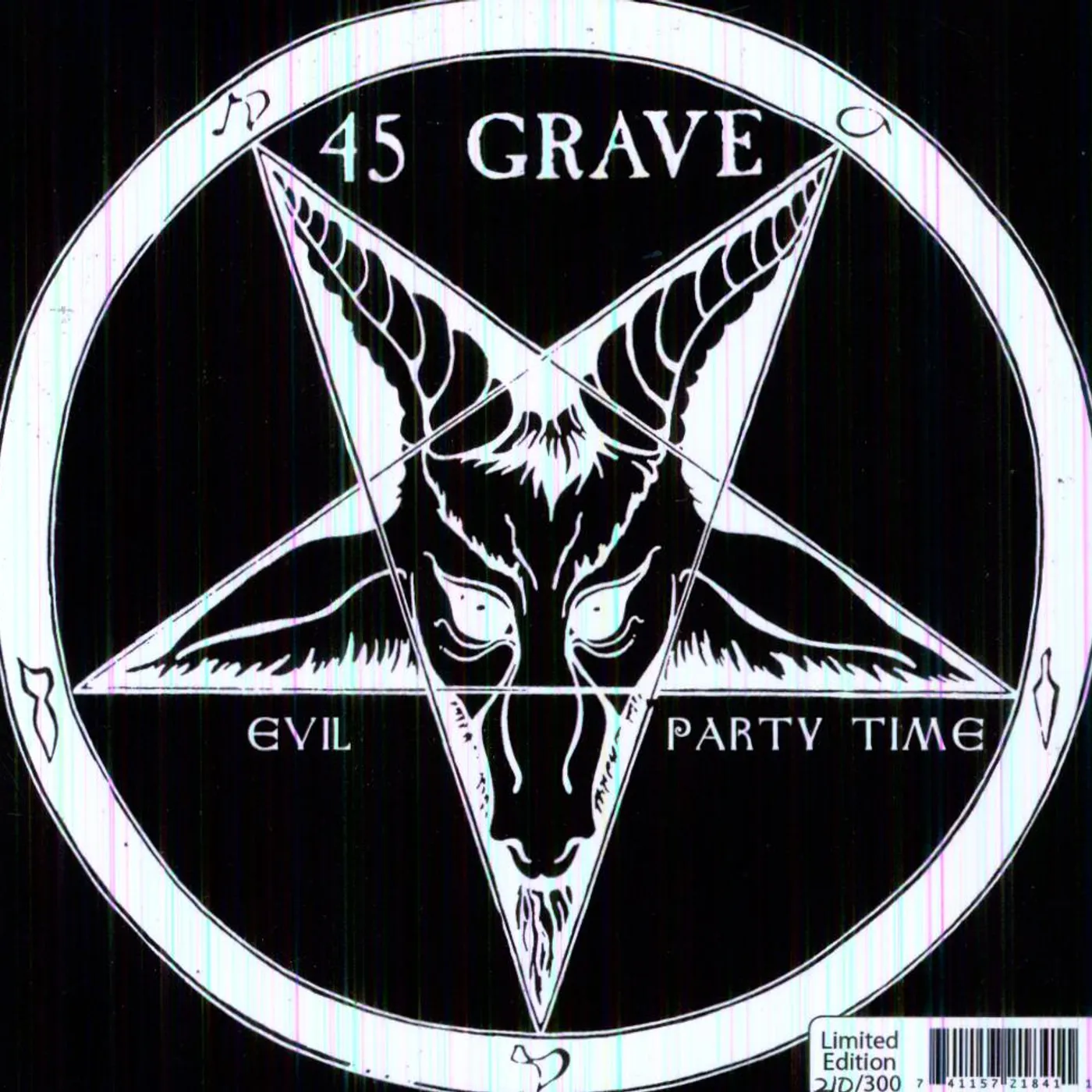 45 Grave EVIL / PARTY TIME (Vinyl)