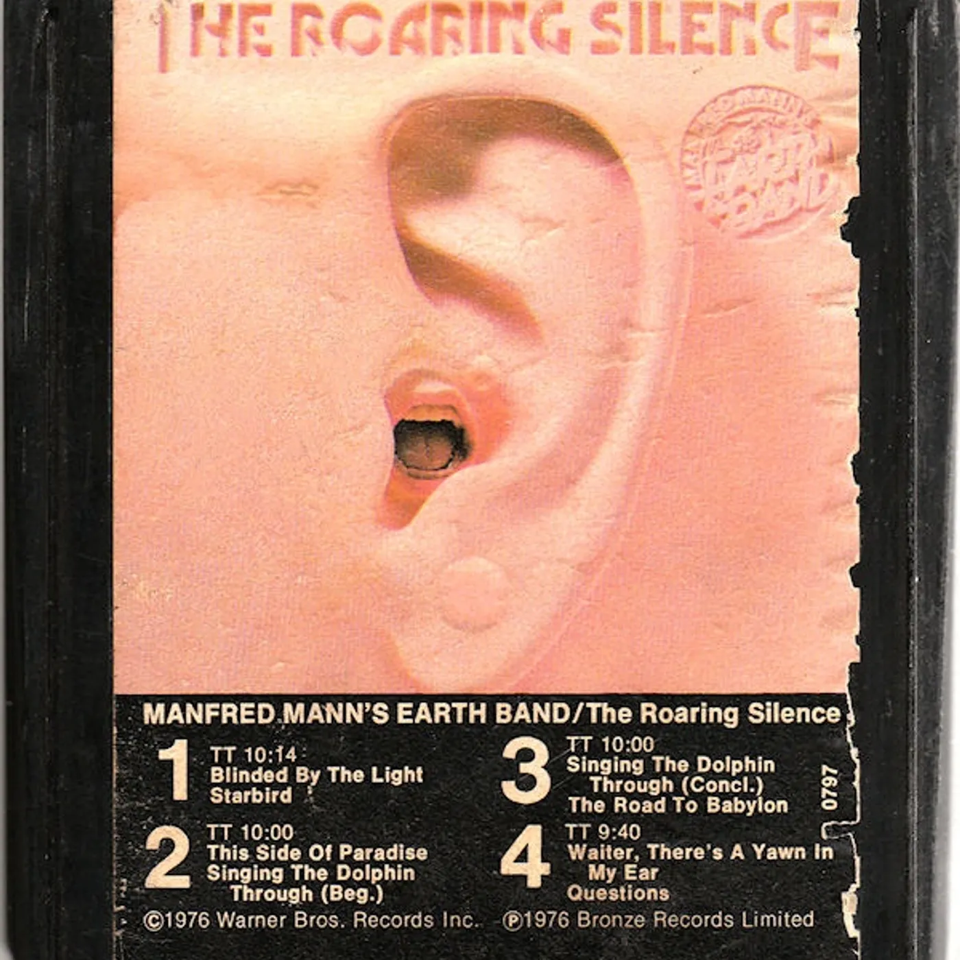 Manfred Mann ROARING SILENCE Vinyl Record