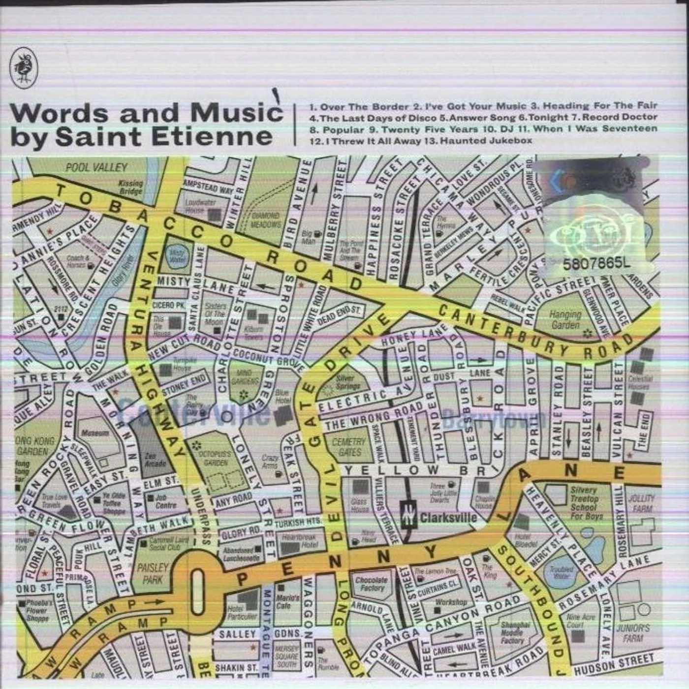 WORDS & MUSIC BY SAINT ETIENNE CD