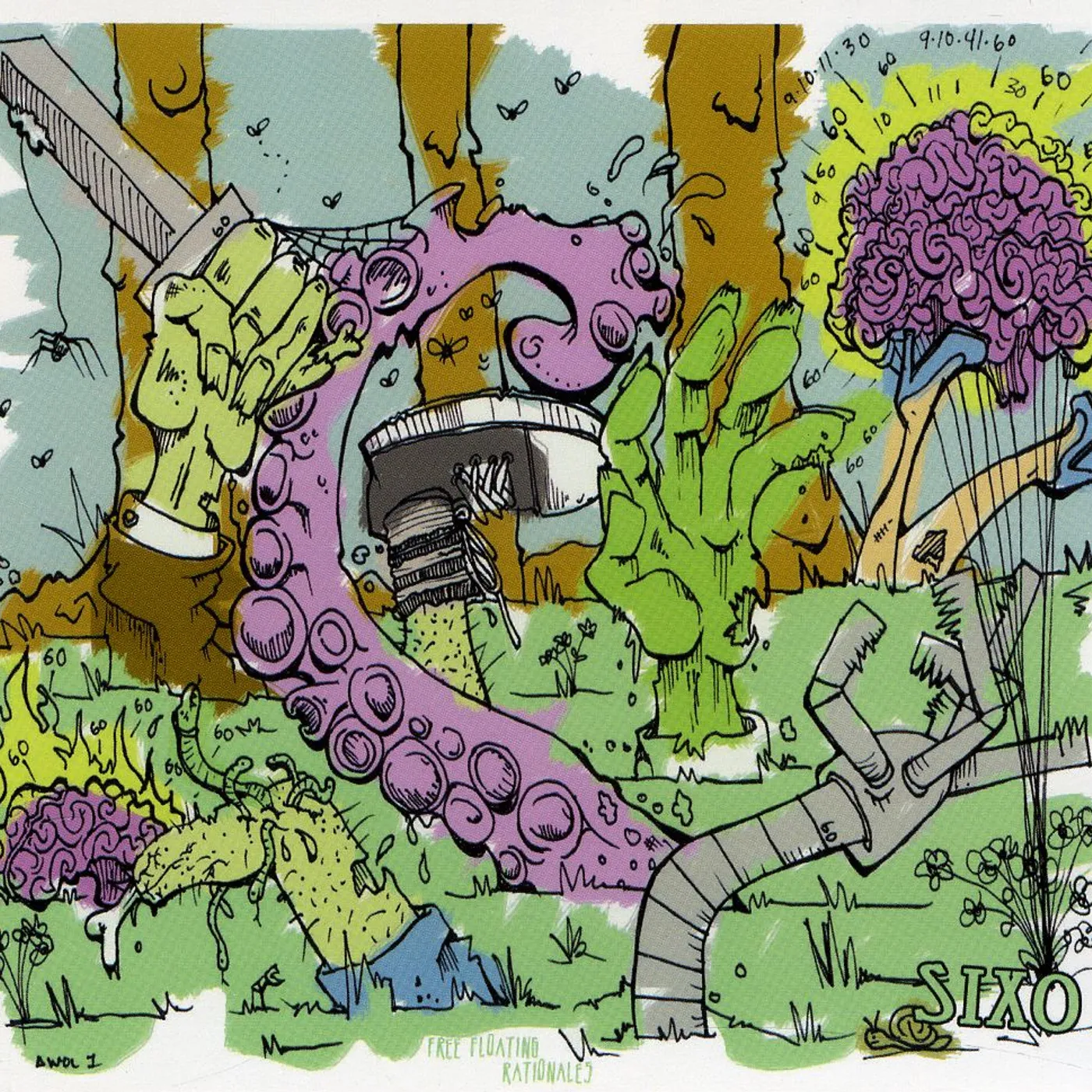 Sixo FREE FLOATING RATIONALES CD