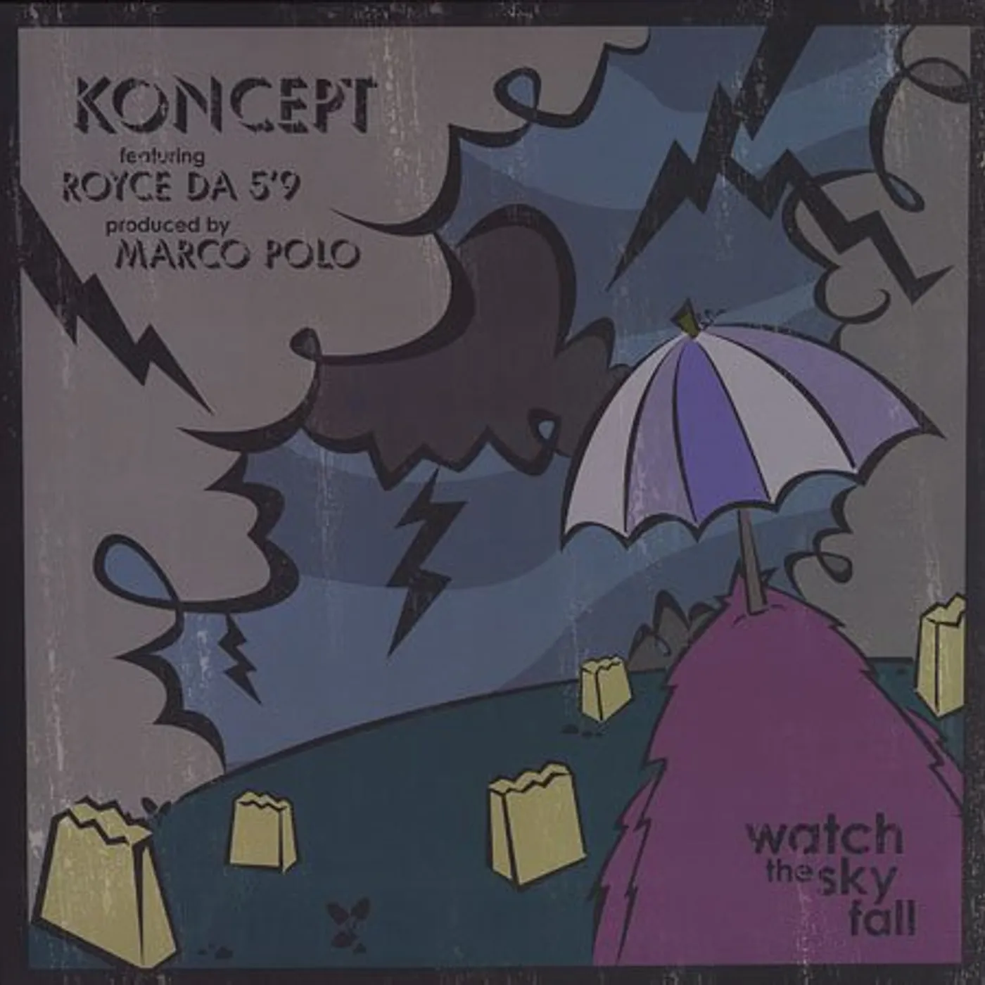 Koncept WATCH THE SKY FALL Vinyl Record