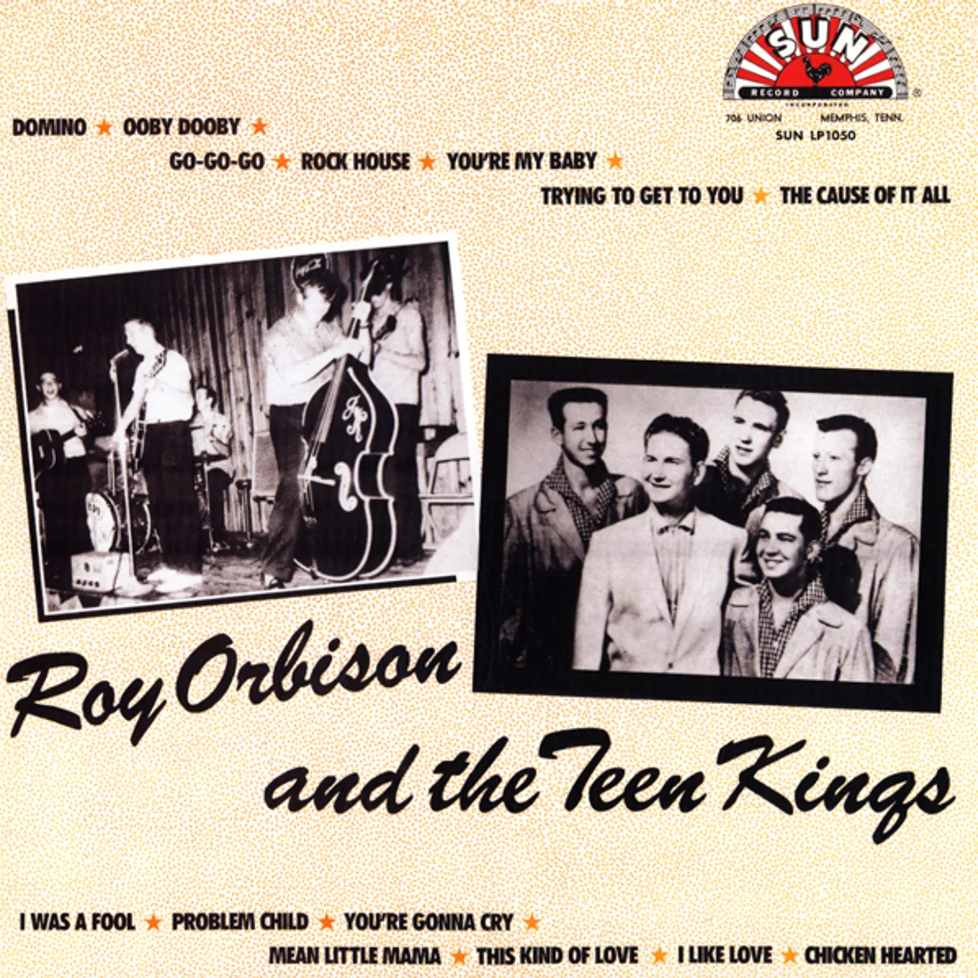 Roy Orbison TEEN KINGS Vinyl Record