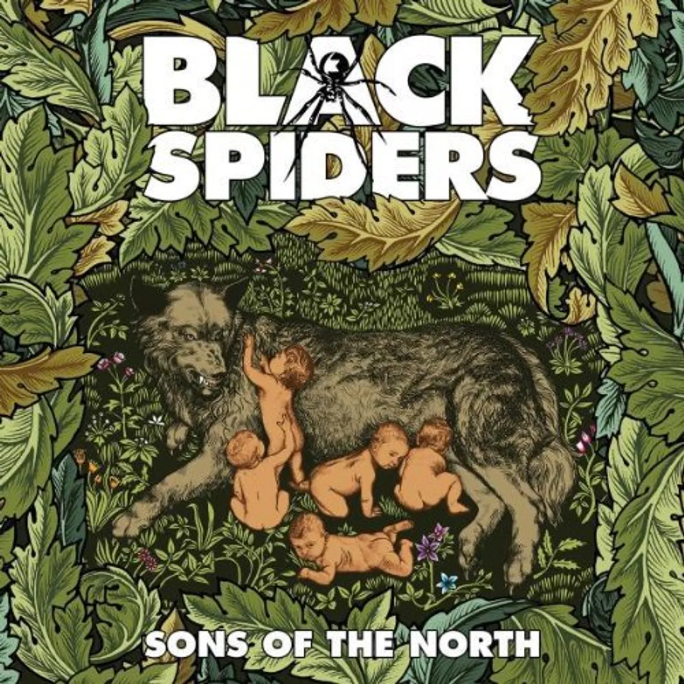 Black Spiders Sons Of The North Vinyl Record
