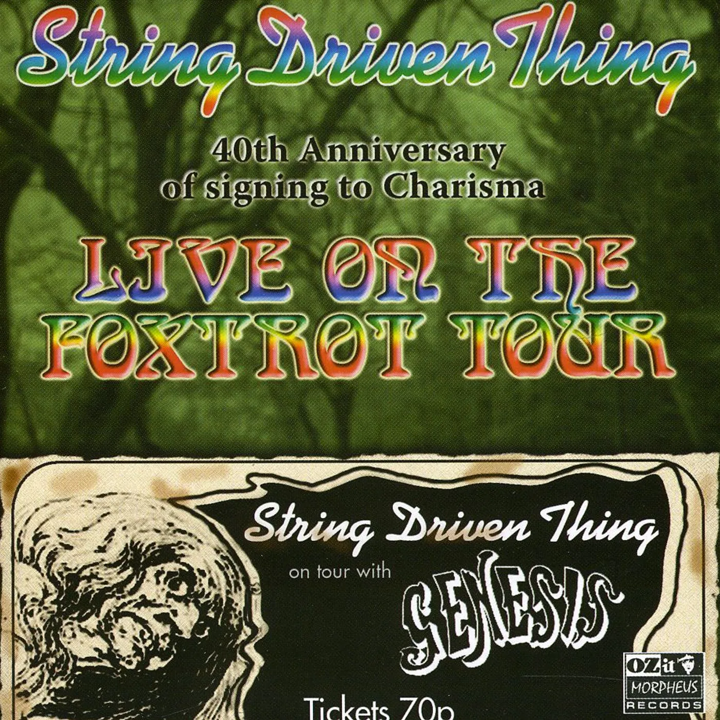 String Driven Thing LIVE ON THE FOXTROT TOUR: 40TH ANNIVERSARY CD