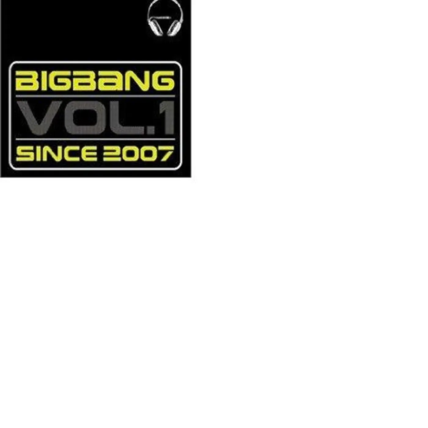 BIGBANG BIG BANG 1 CD