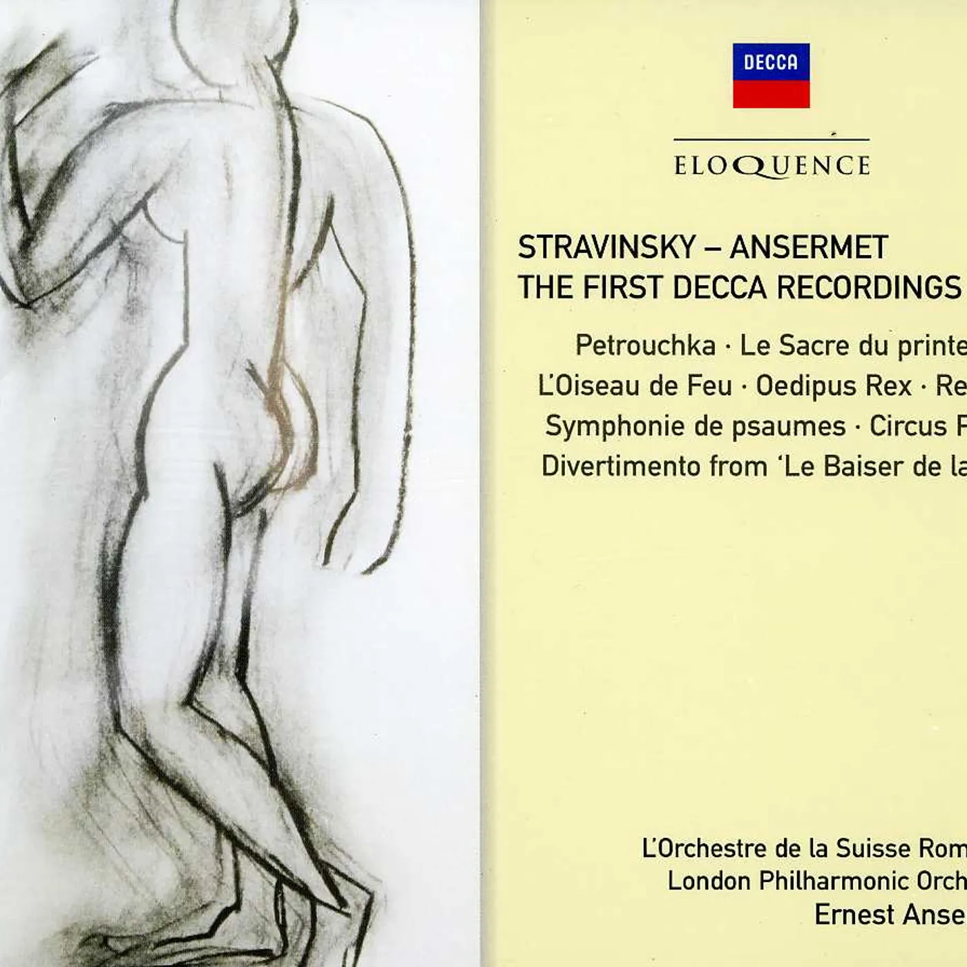 Ernest Ansermet STRAVINSKY - ANSERMET: FIRST DECCA RECORDINGS CD