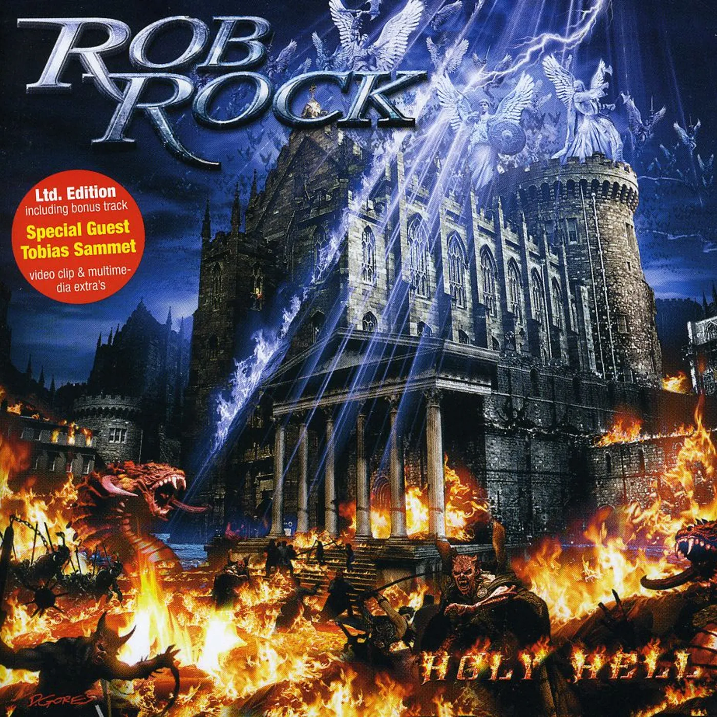 Rob Rock HOLY HELL CD