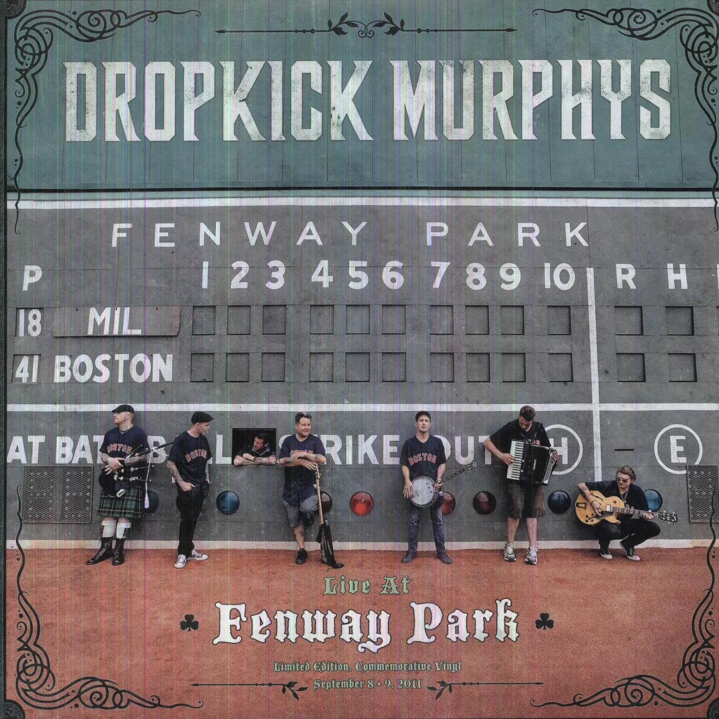 Dropkick Murphys LIVE AT FENWAY Vinyl Record