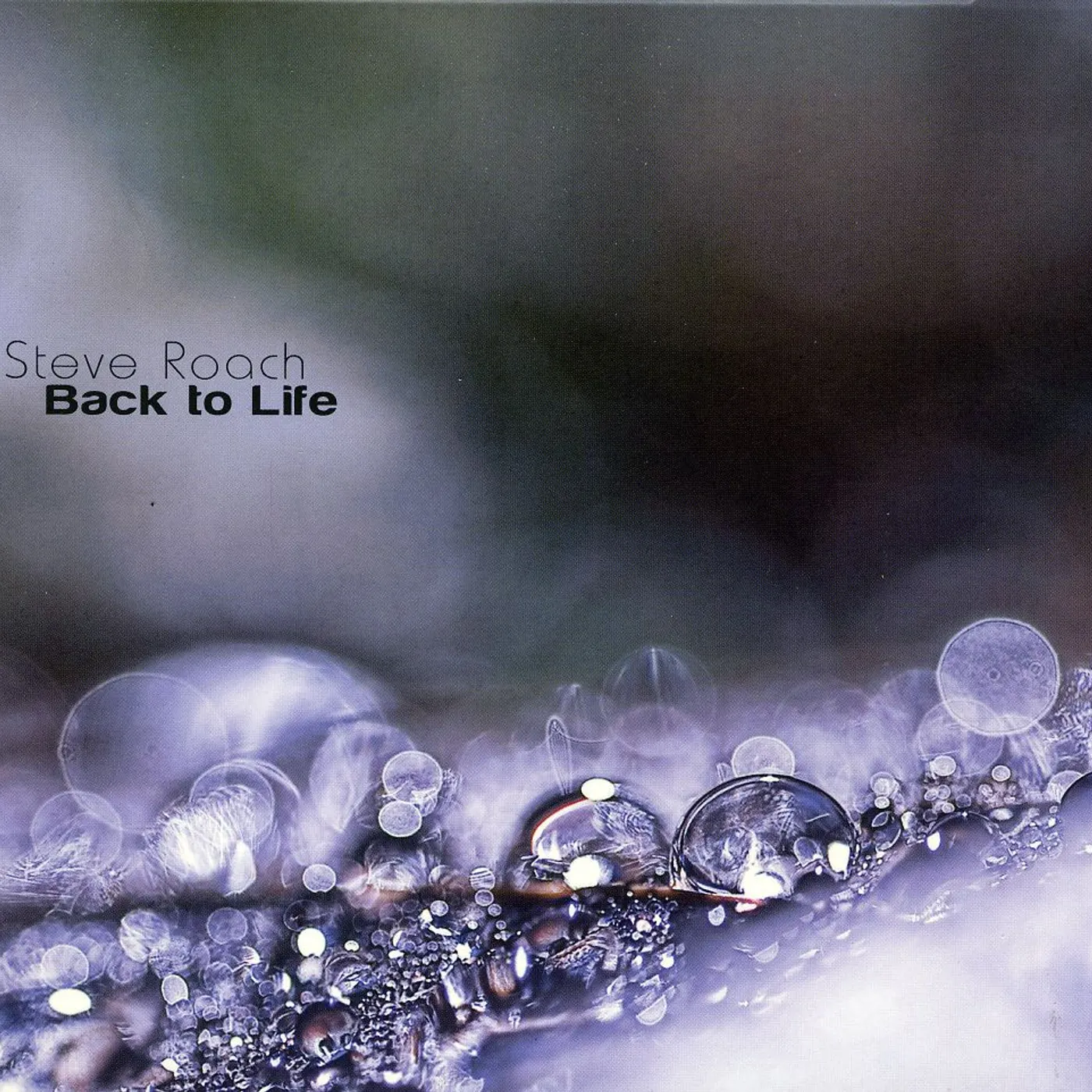 Steve Roach BACK TO LIFE CD