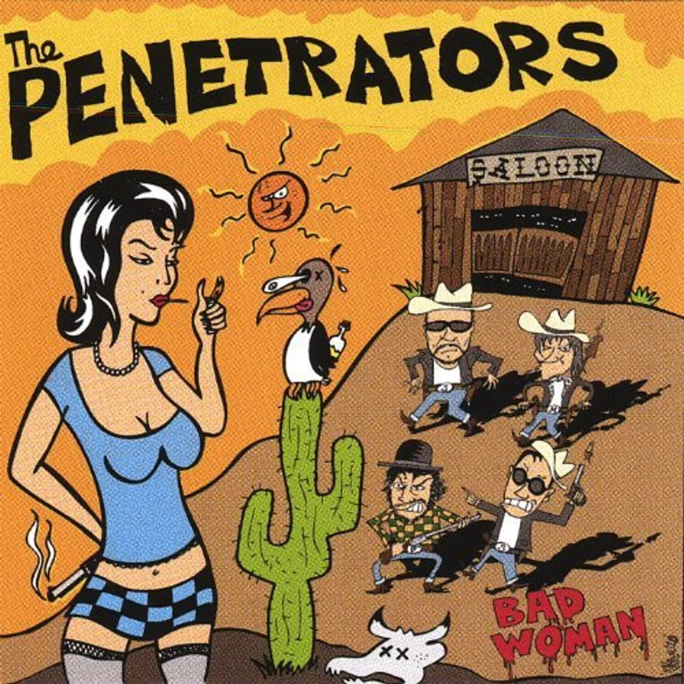 The Penetrators Bad Woman Vinyl Record