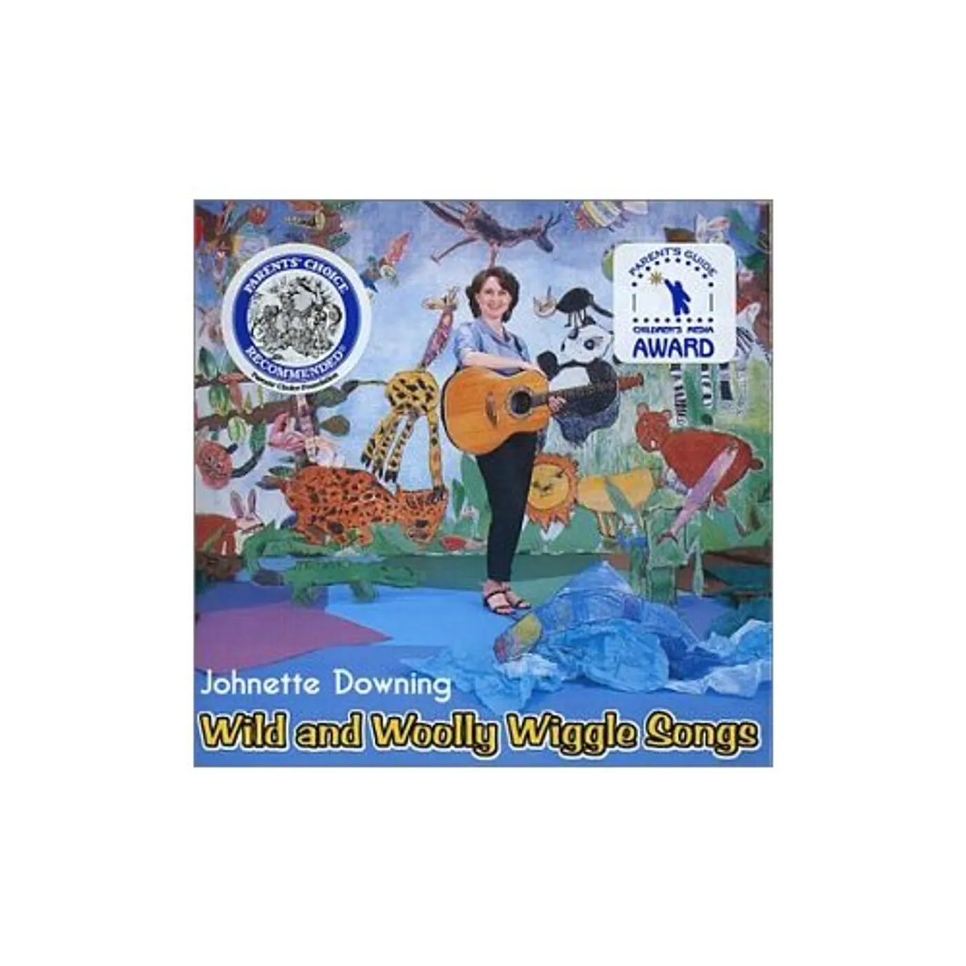 Johnette Downing WILD AND WOOLLY WIGGLE SONGS CD