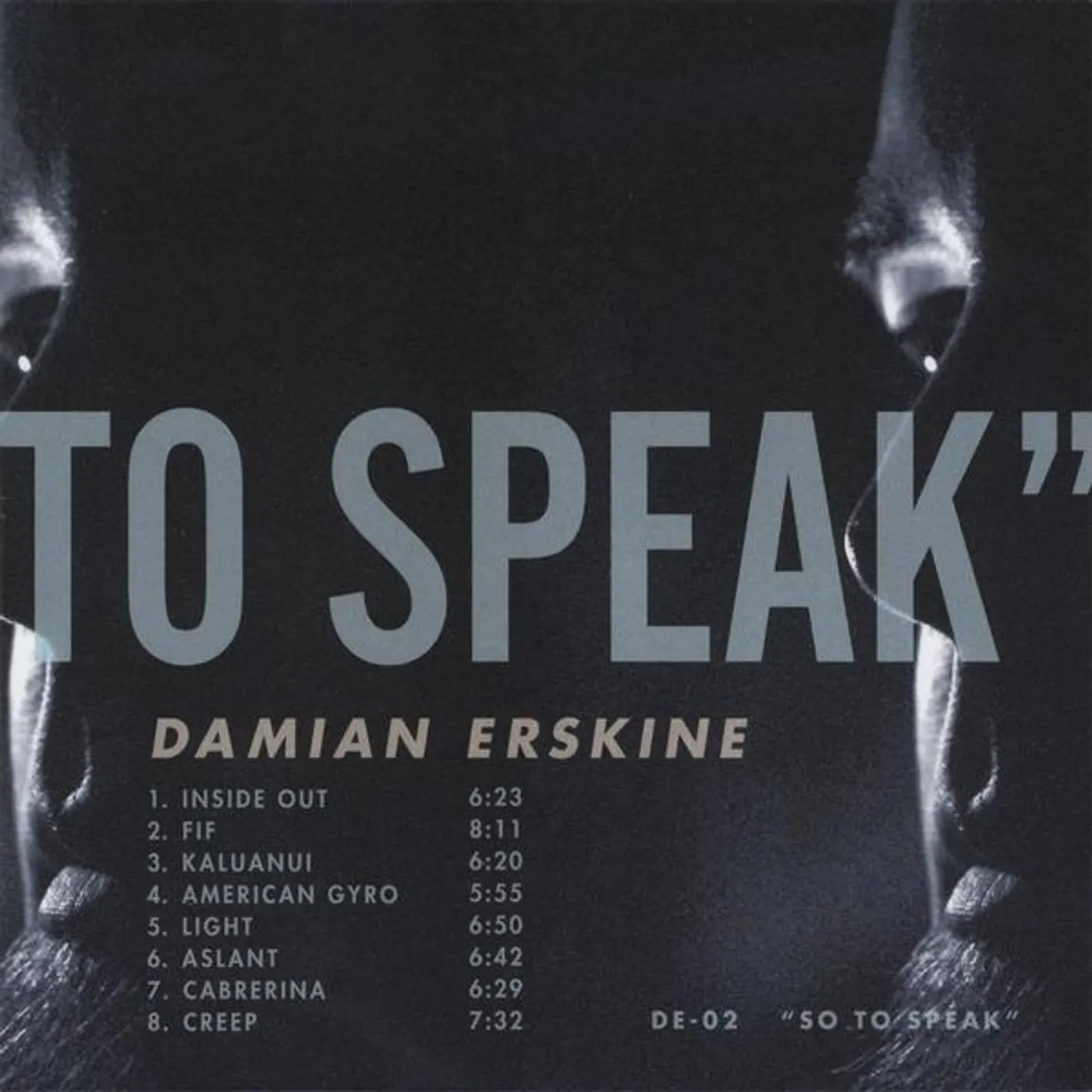 Damian Erskine SO TO SPEAK CD
