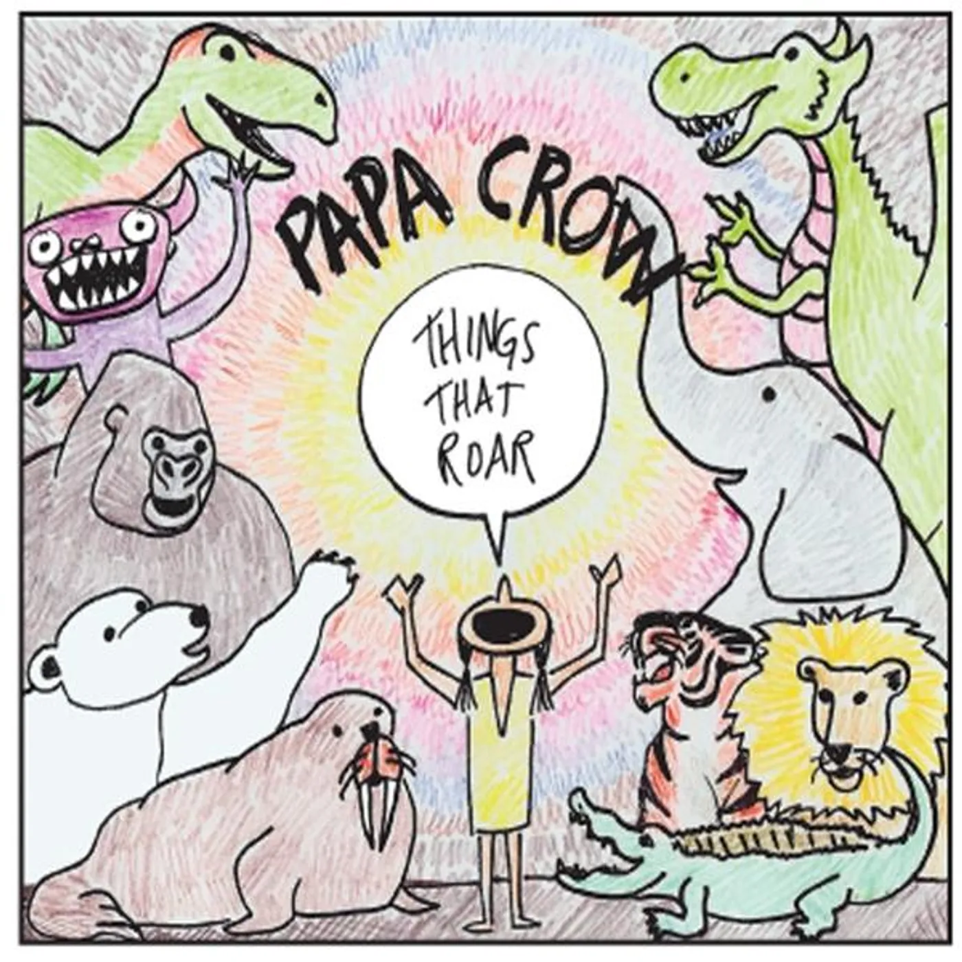 Papa Crow THINGS THAT ROAR CD