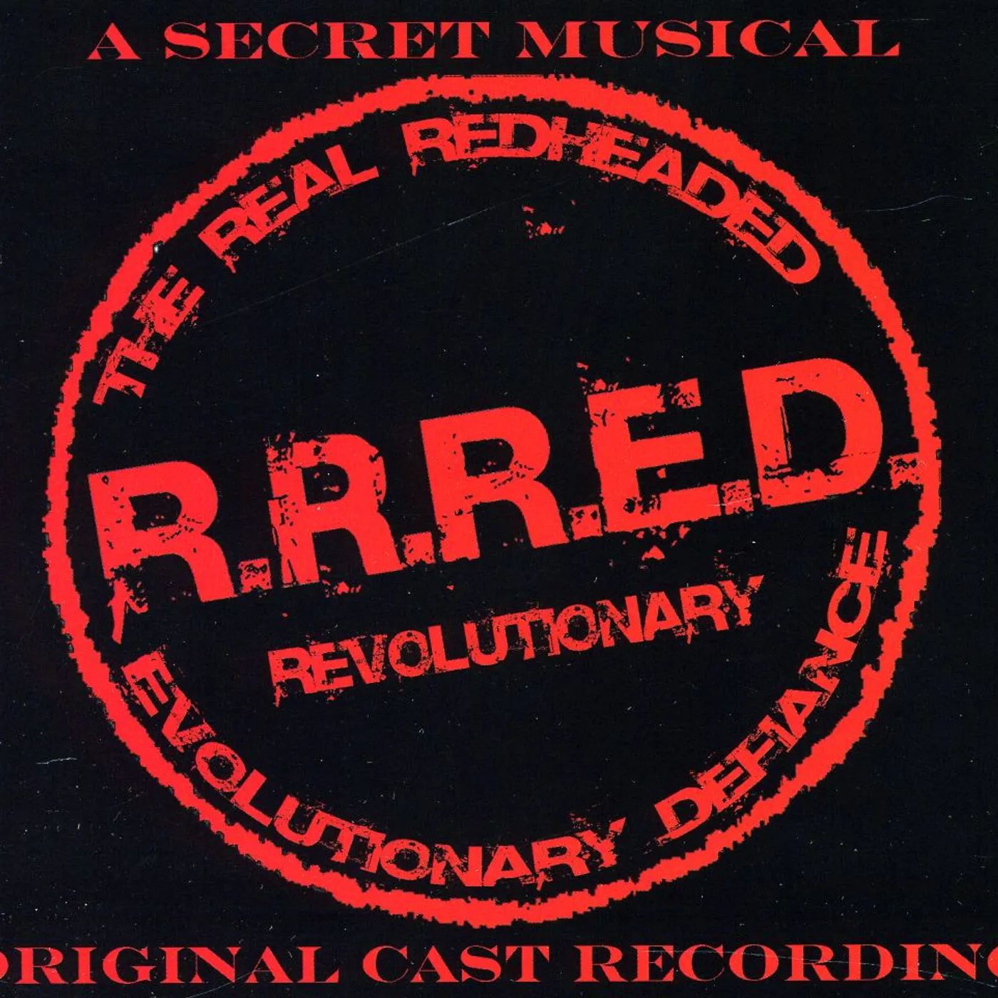 Katie Thompson R.R.R.E.D. A SECRET MUSICAL (O.C.R.) CD