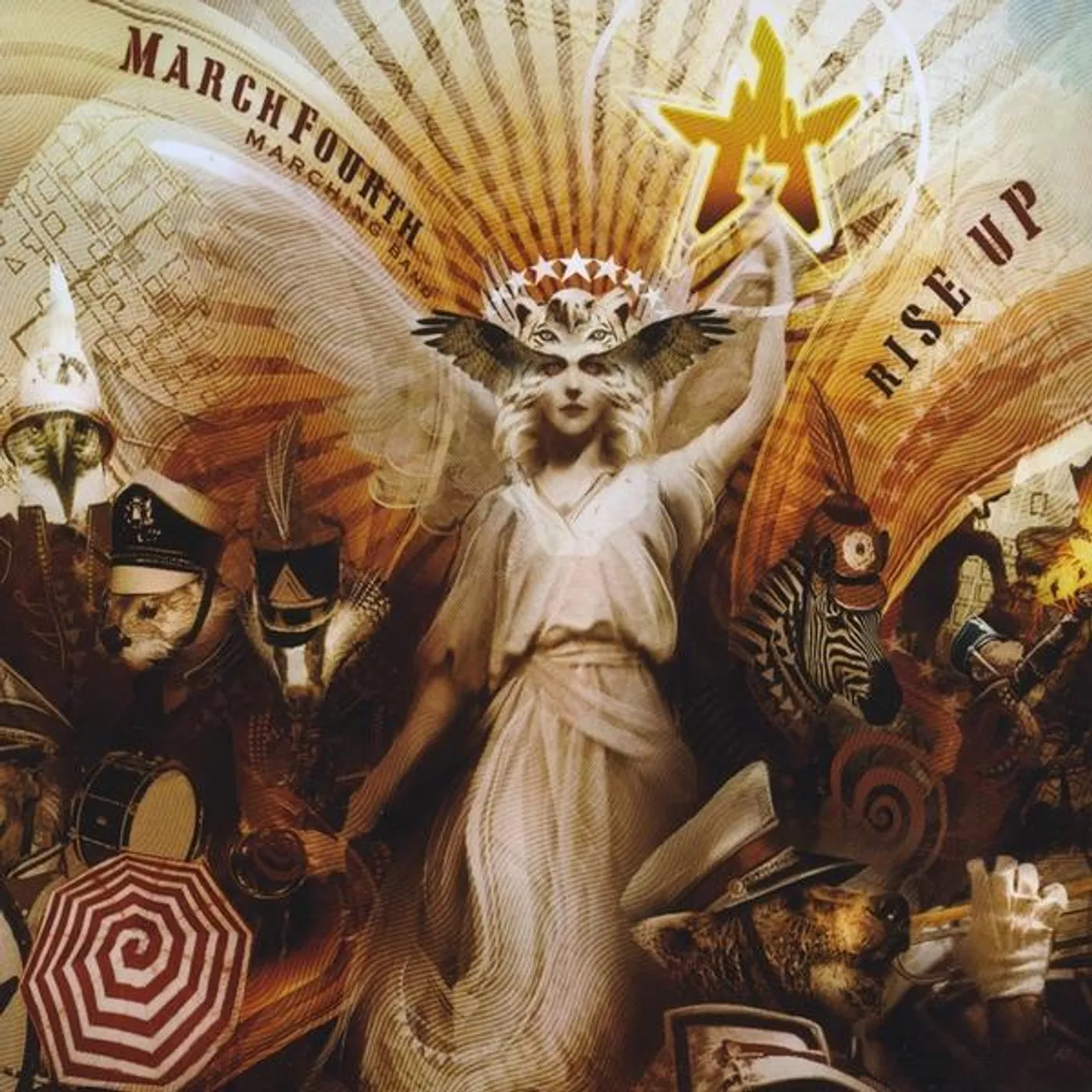 MarchFourth Marching Band RISE UP CD