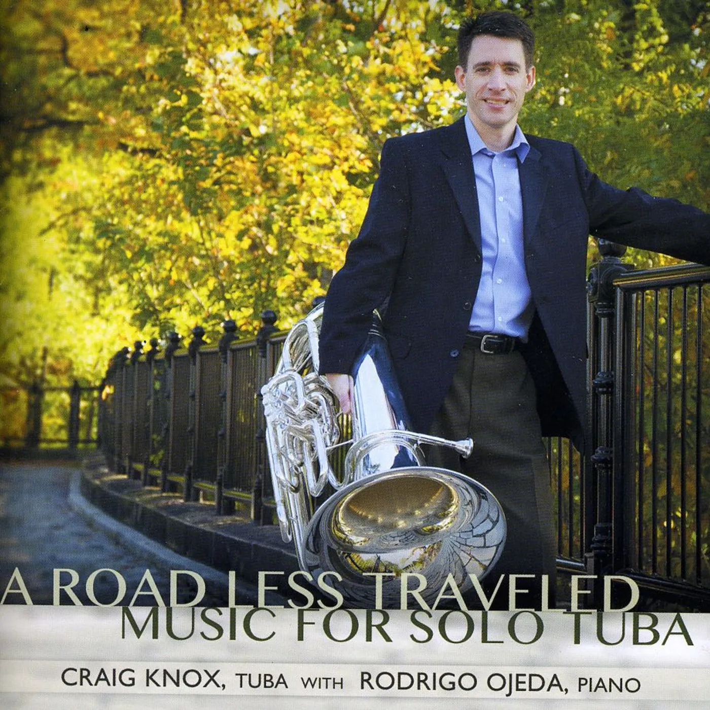 Craig Knox ROAD LESS TRAVELED - MUSIC FOR TUBA AND PIANO CD